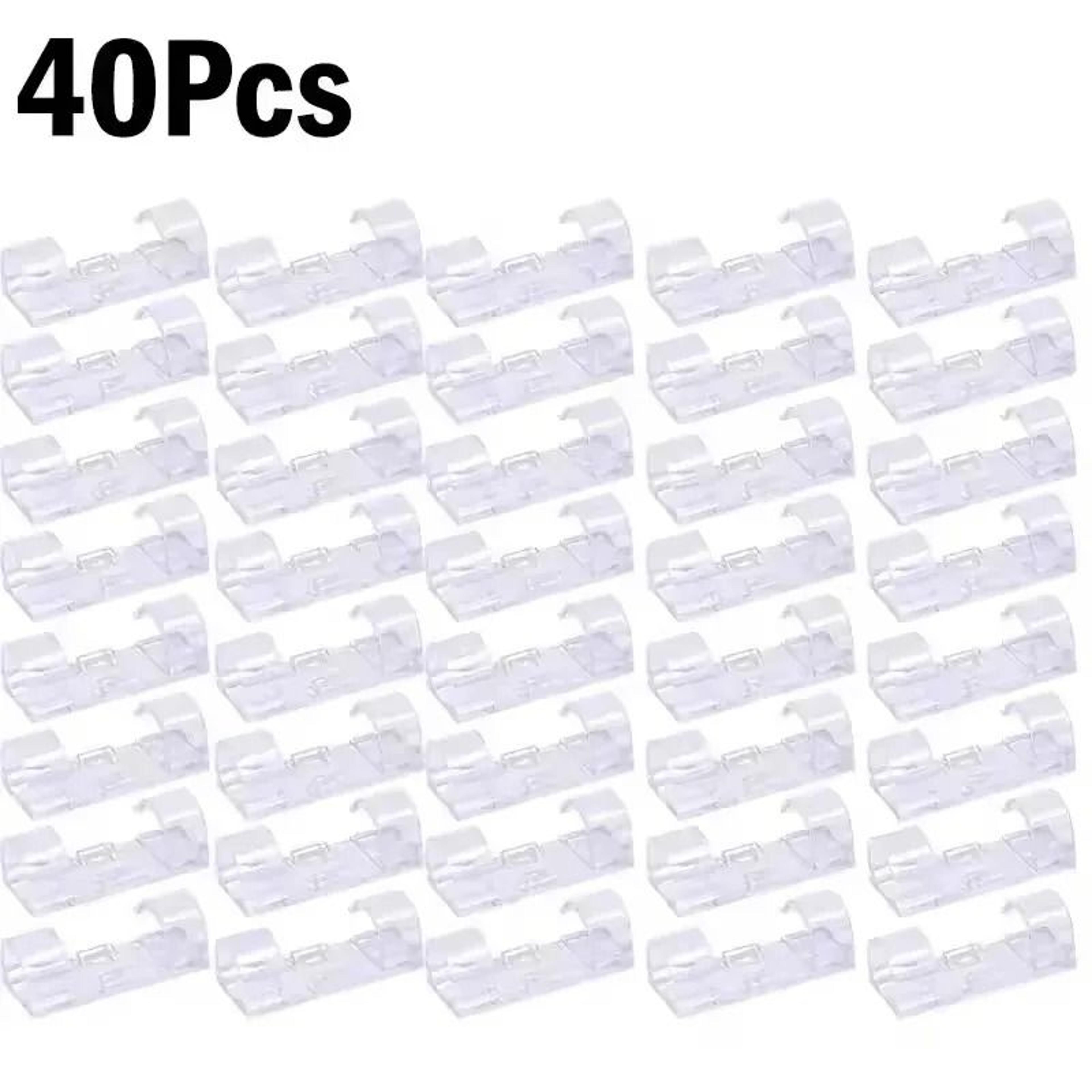 SelfAdhesive Desktop Cable Clips  HighPerformance PC Mouse  USB Power Cord Organizer 14