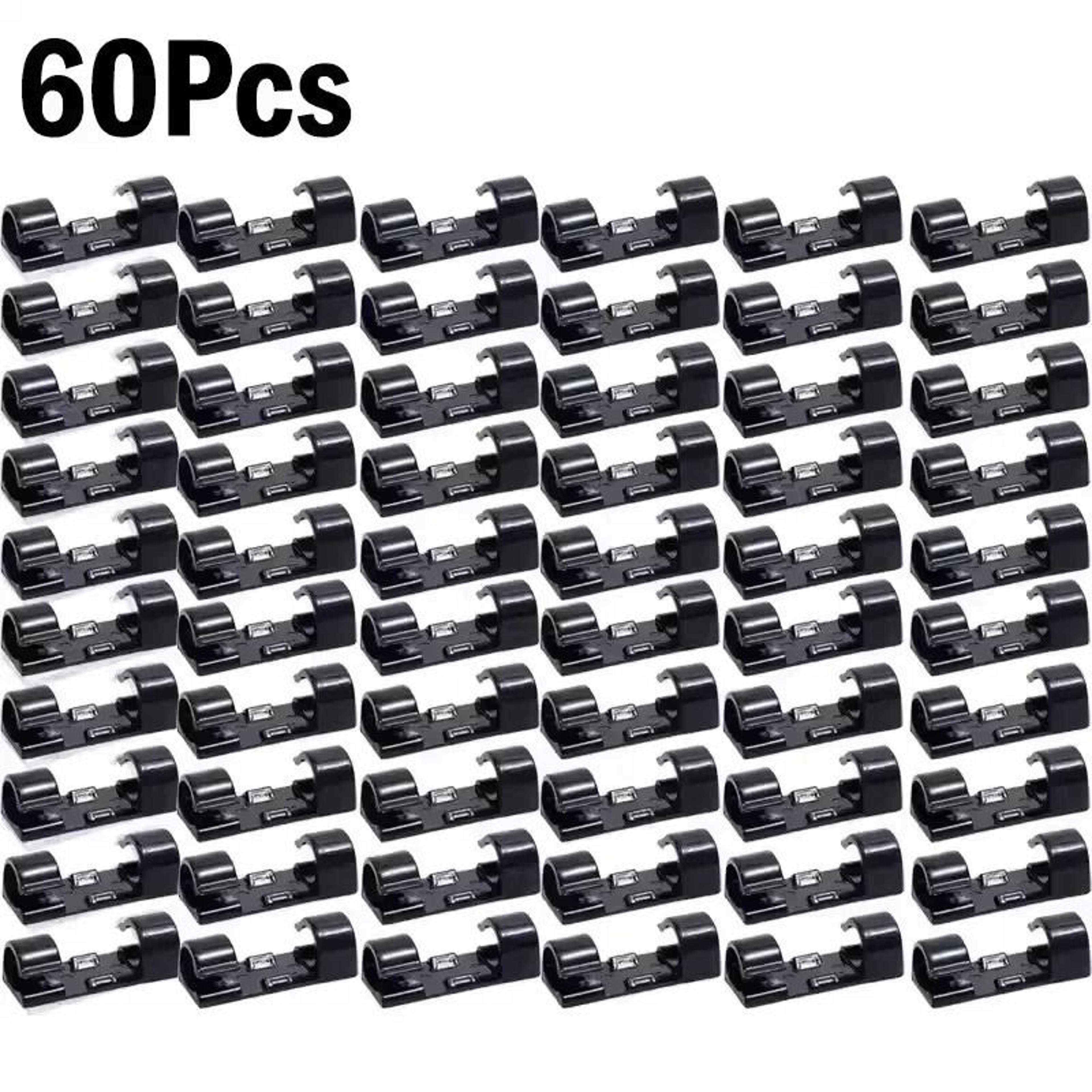 SelfAdhesive Desktop Cable Clips  HighPerformance PC Mouse  USB Power Cord Organizer 15