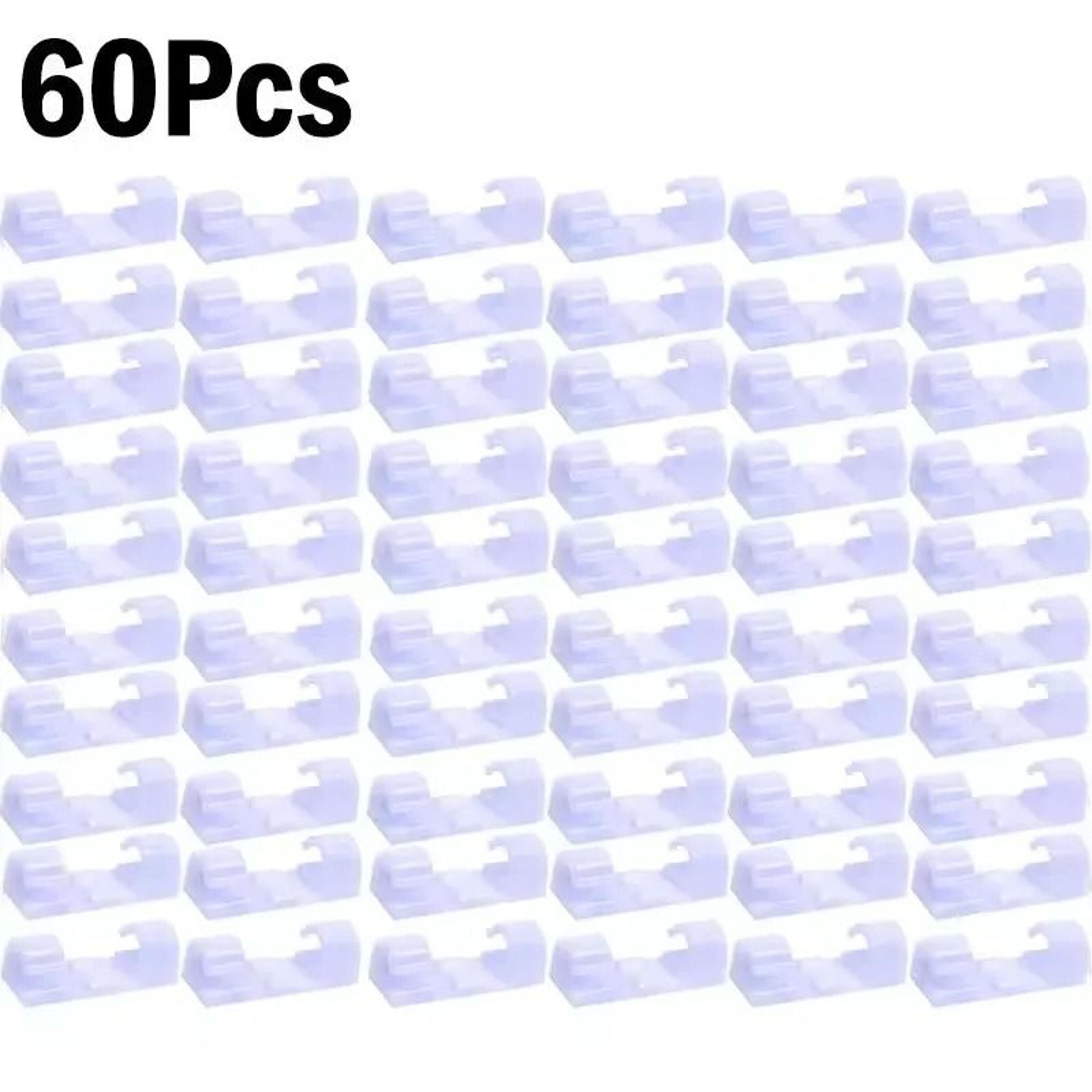 SelfAdhesive Desktop Cable Clips  HighPerformance PC Mouse  USB Power Cord Organizer 16