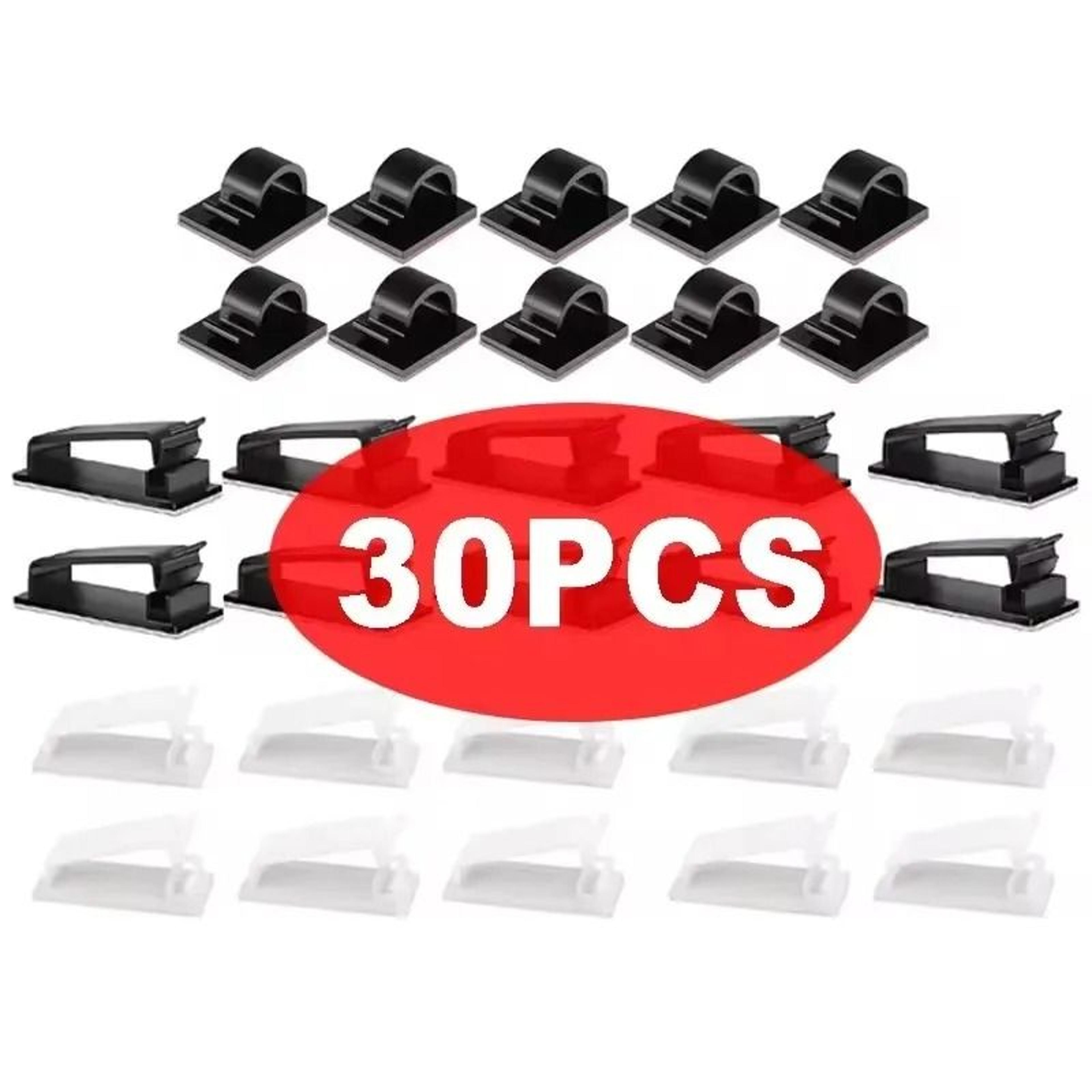 SelfAdhesive Cable Organizer Clips  HighPerformance Car USB Data Cable  Decorative Cord Manager 13