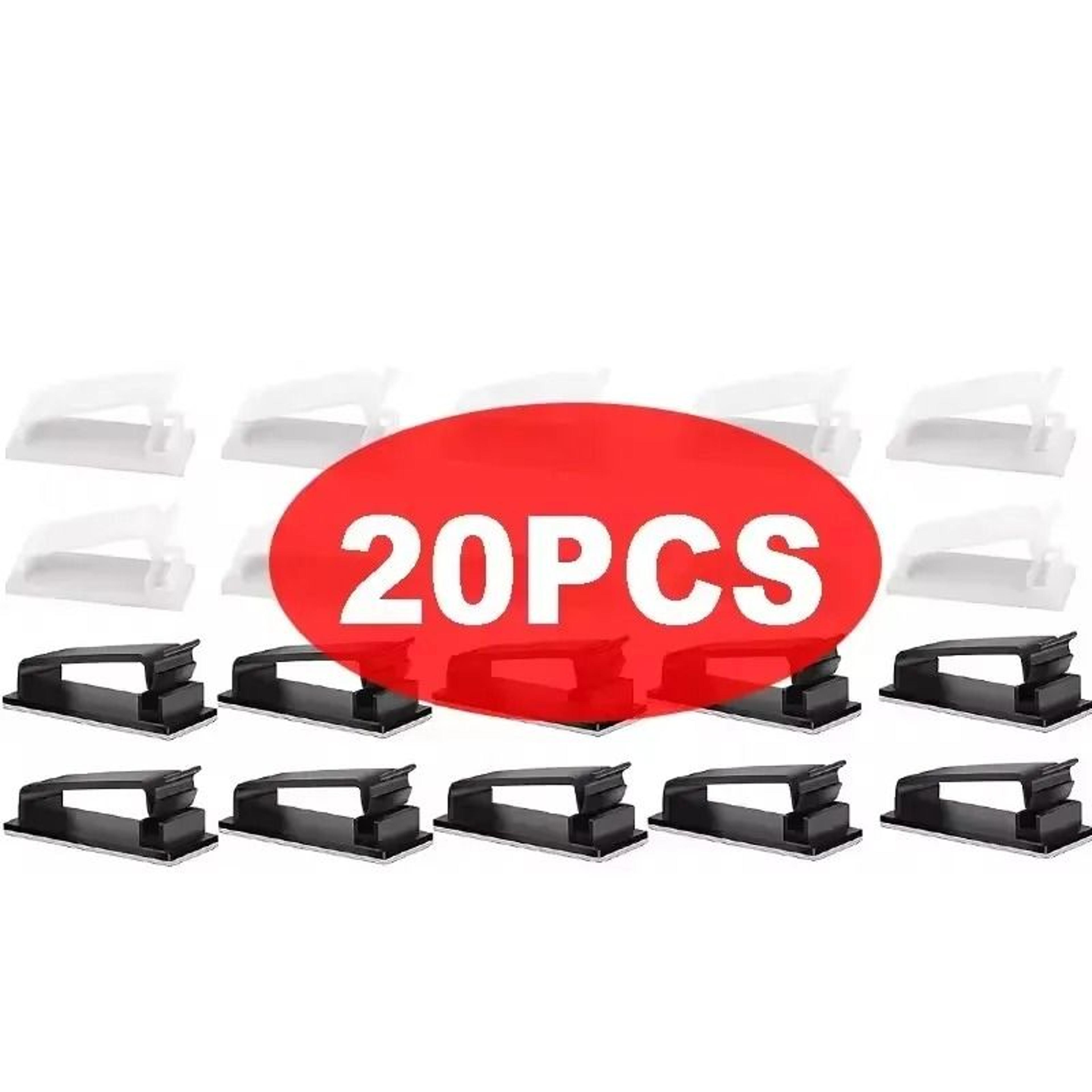 SelfAdhesive Cable Organizer Clips  HighPerformance Car USB Data Cable  Decorative Cord Manager 15