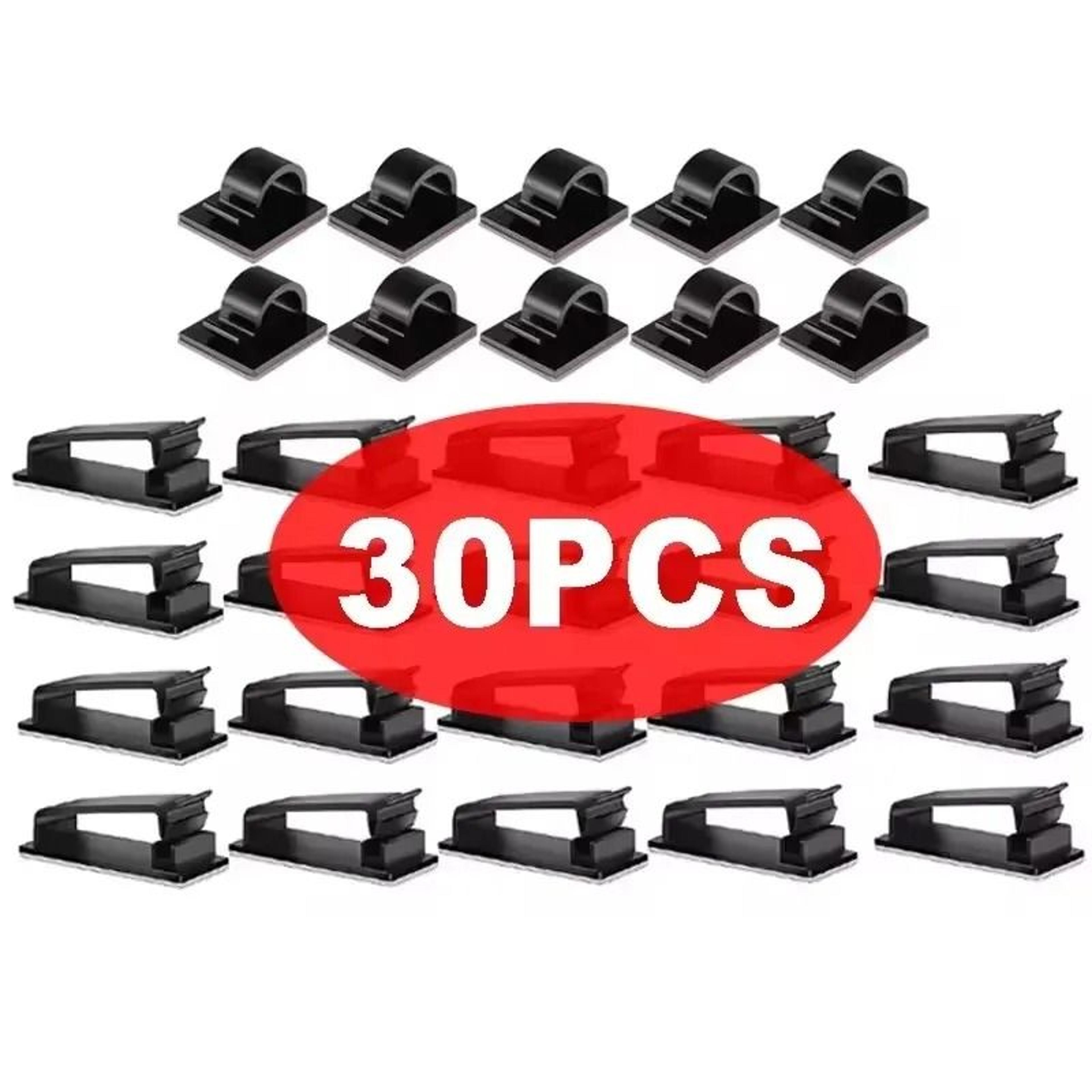SelfAdhesive Cable Organizer Clips  HighPerformance Car USB Data Cable  Decorative Cord Manager 16