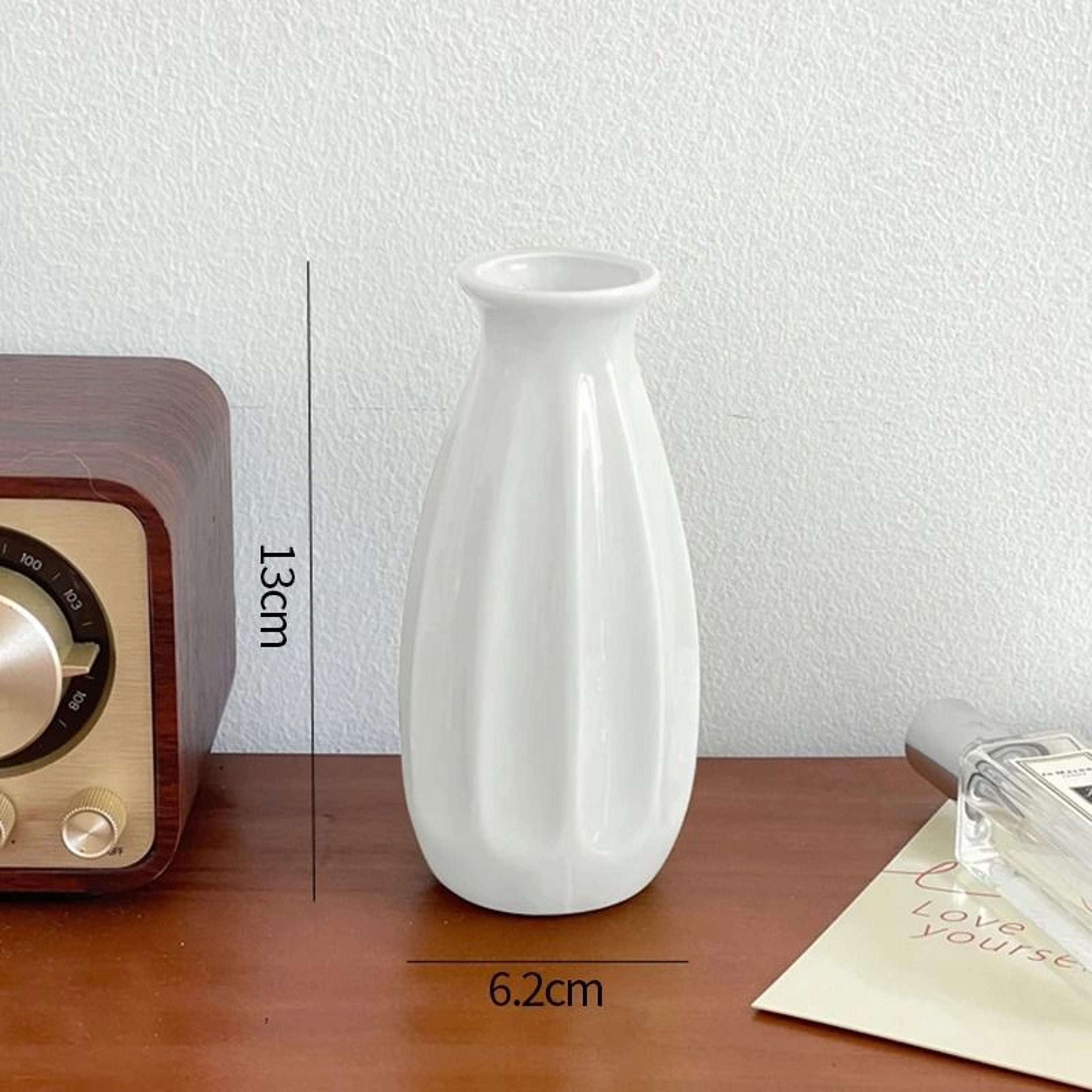 Modern Ceramic Bud Vase  HighPerformance Candy Color Small Flower Vase  Desktop Ornament 12