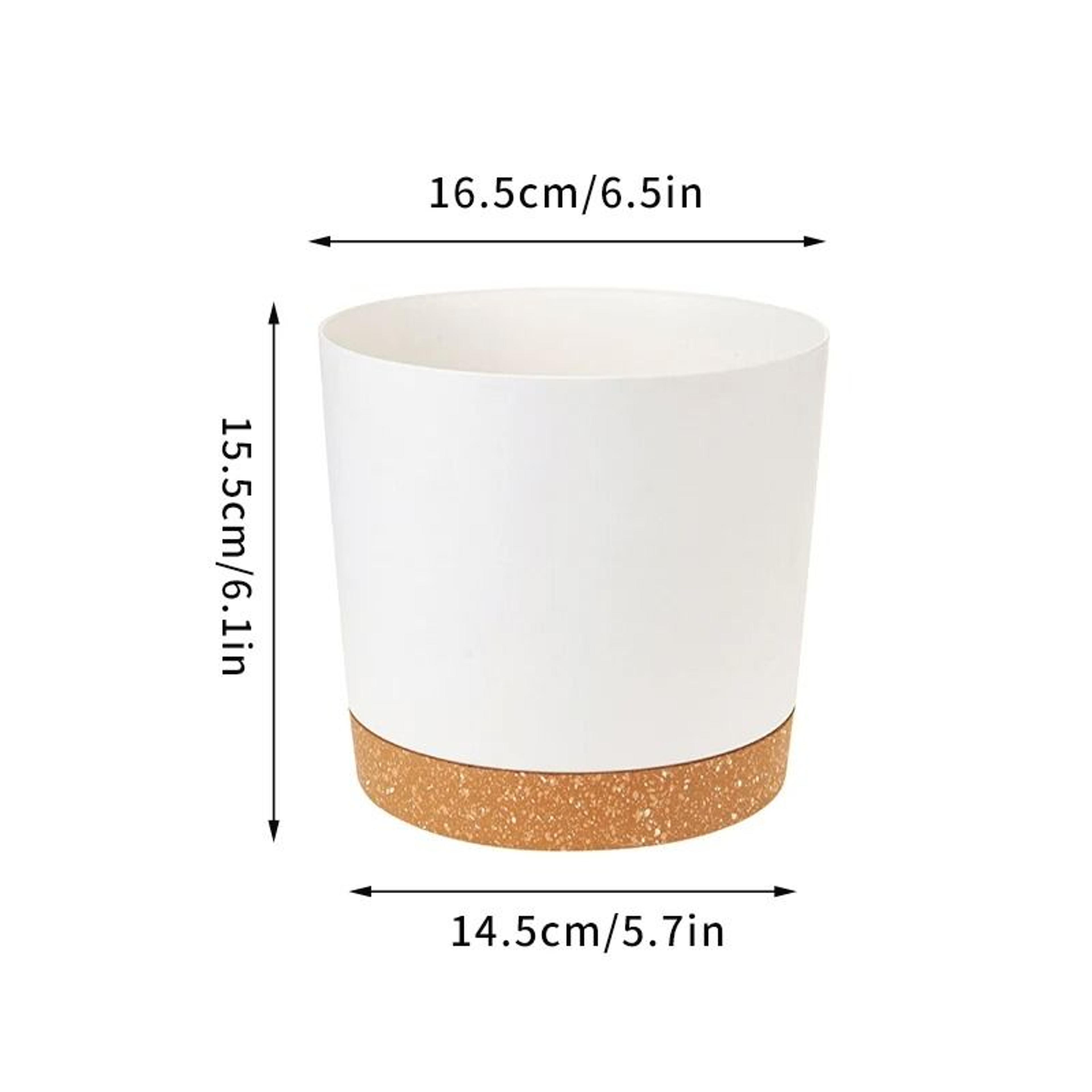 SelfWatering Plant Pots  HighPerformance Automatic Plastic Flowerpots With Integrated Saucer 9