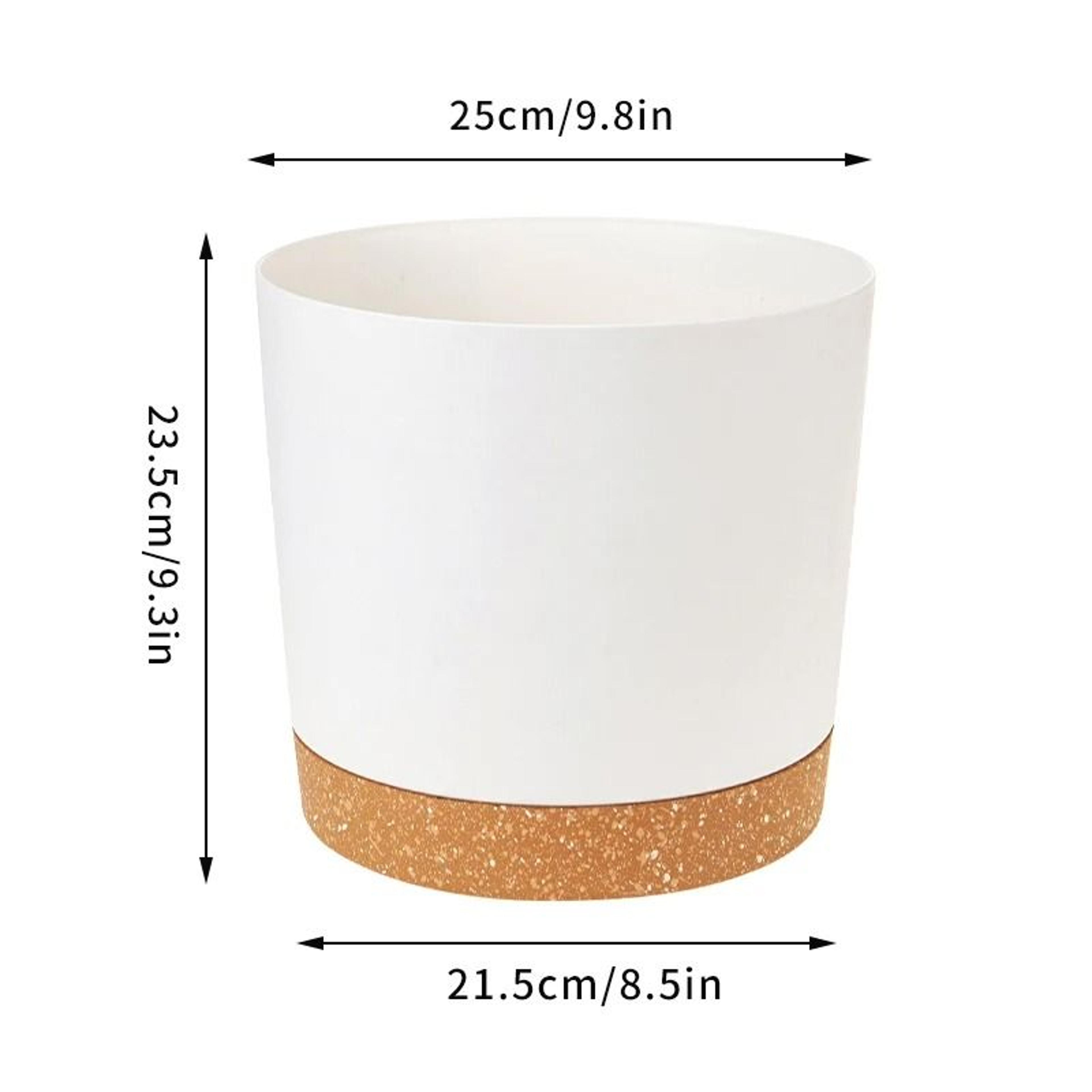 SelfWatering Plant Pots  HighPerformance Automatic Plastic Flowerpots With Integrated Saucer 11