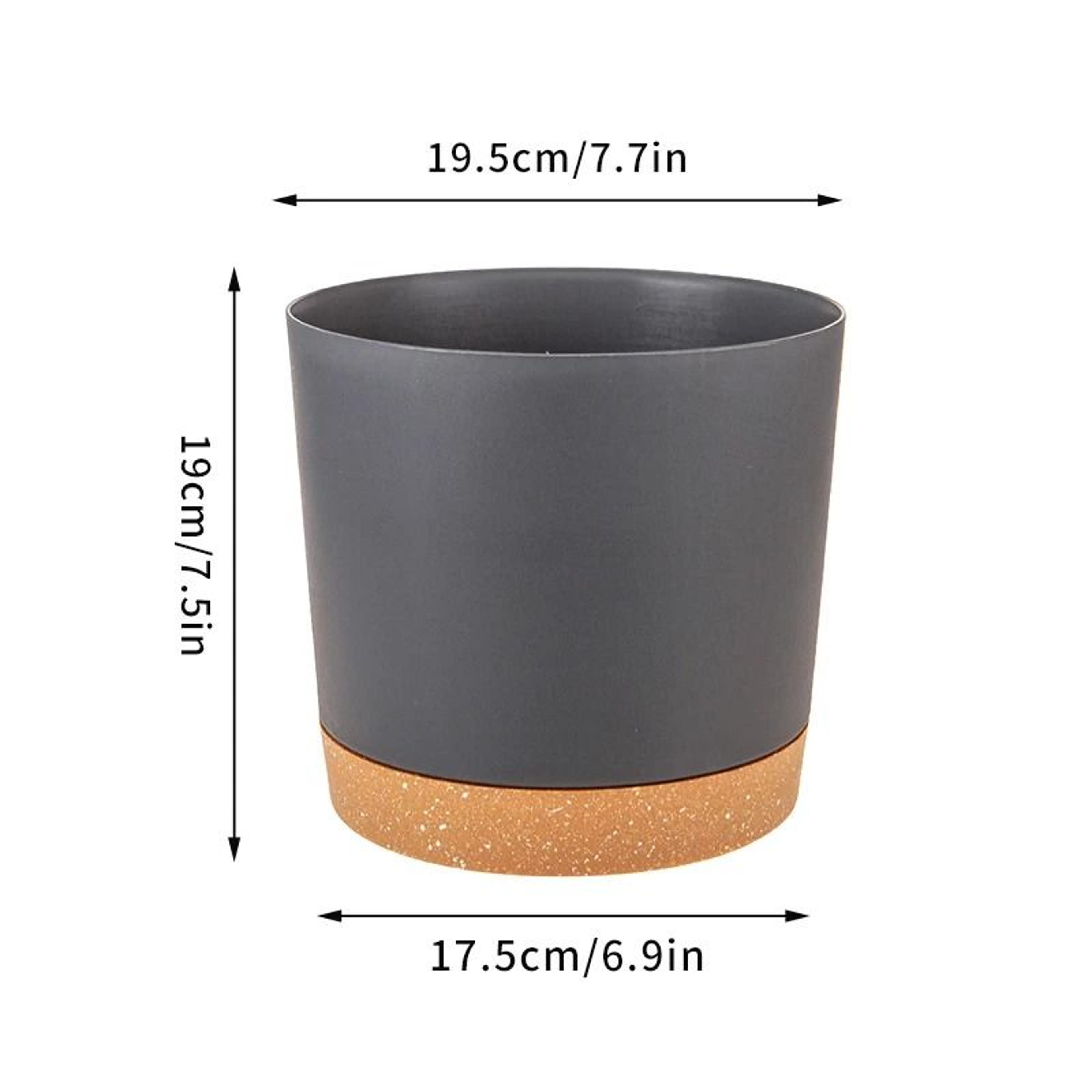 SelfWatering Plant Pots  HighPerformance Automatic Plastic Flowerpots With Integrated Saucer 13