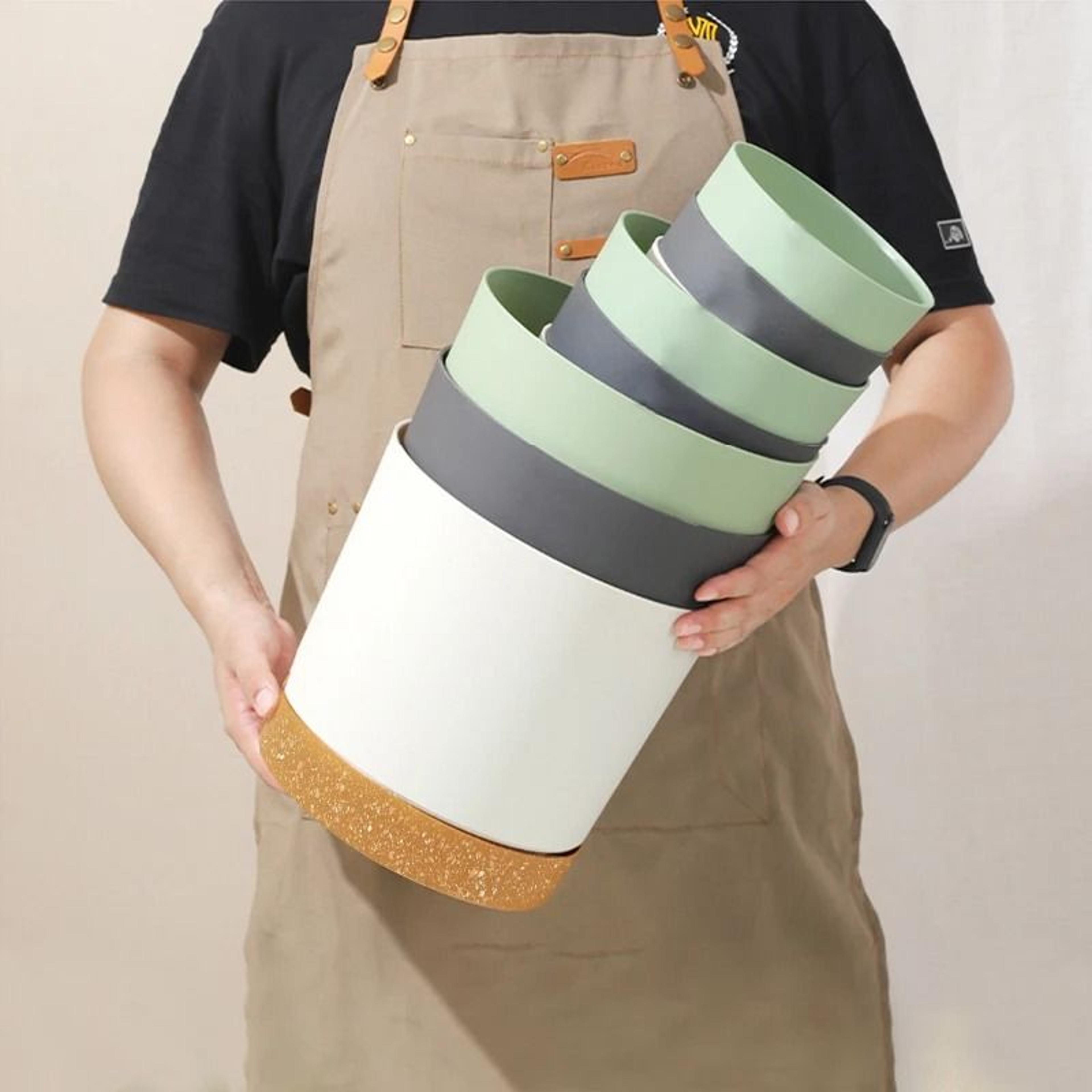 SelfWatering Plant Pots  HighPerformance Automatic Plastic Flowerpots With Integrated Saucer 3