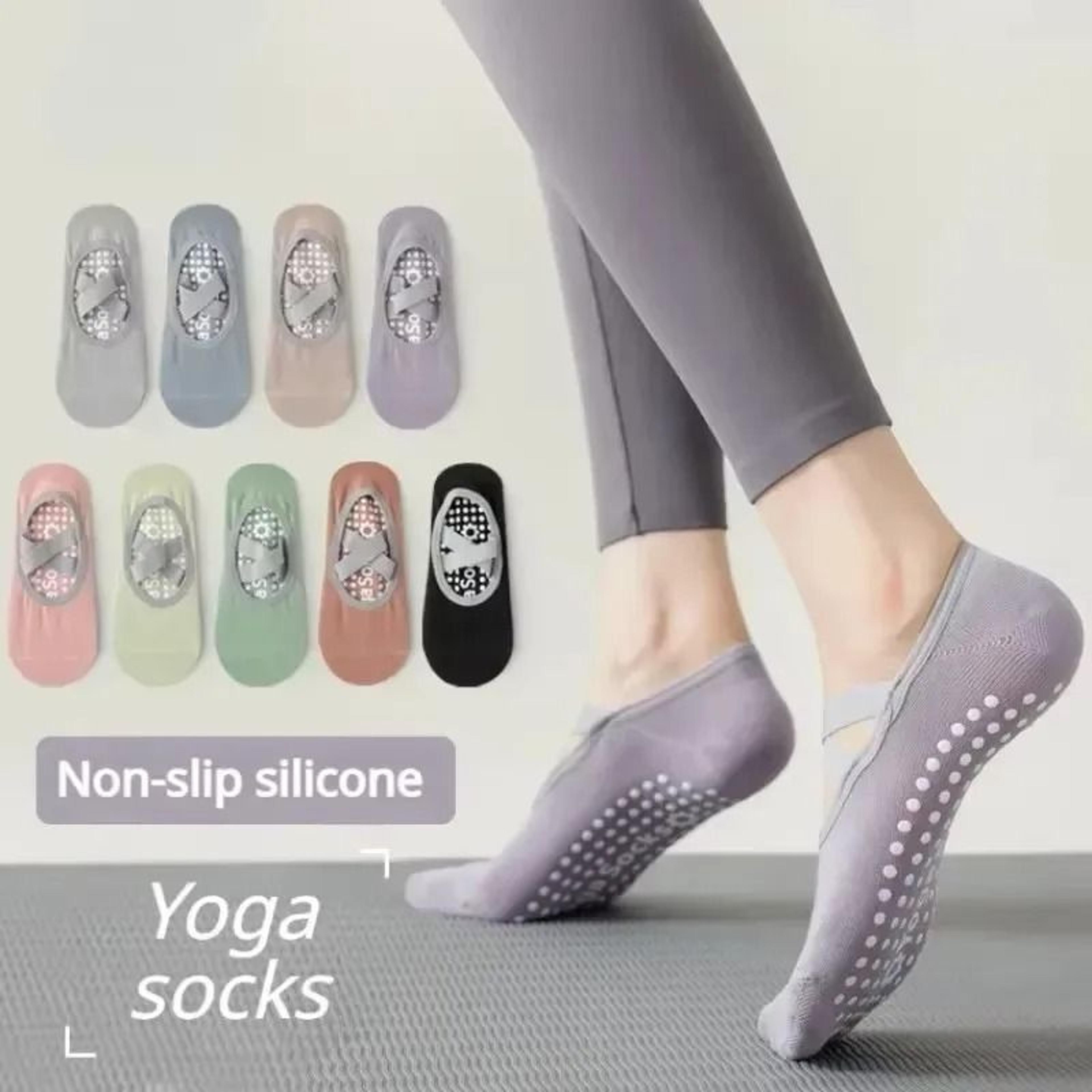 non-slip pilates yoga socks – high-performance summer bandage fitness socks & silicone breathable ballet dance gear