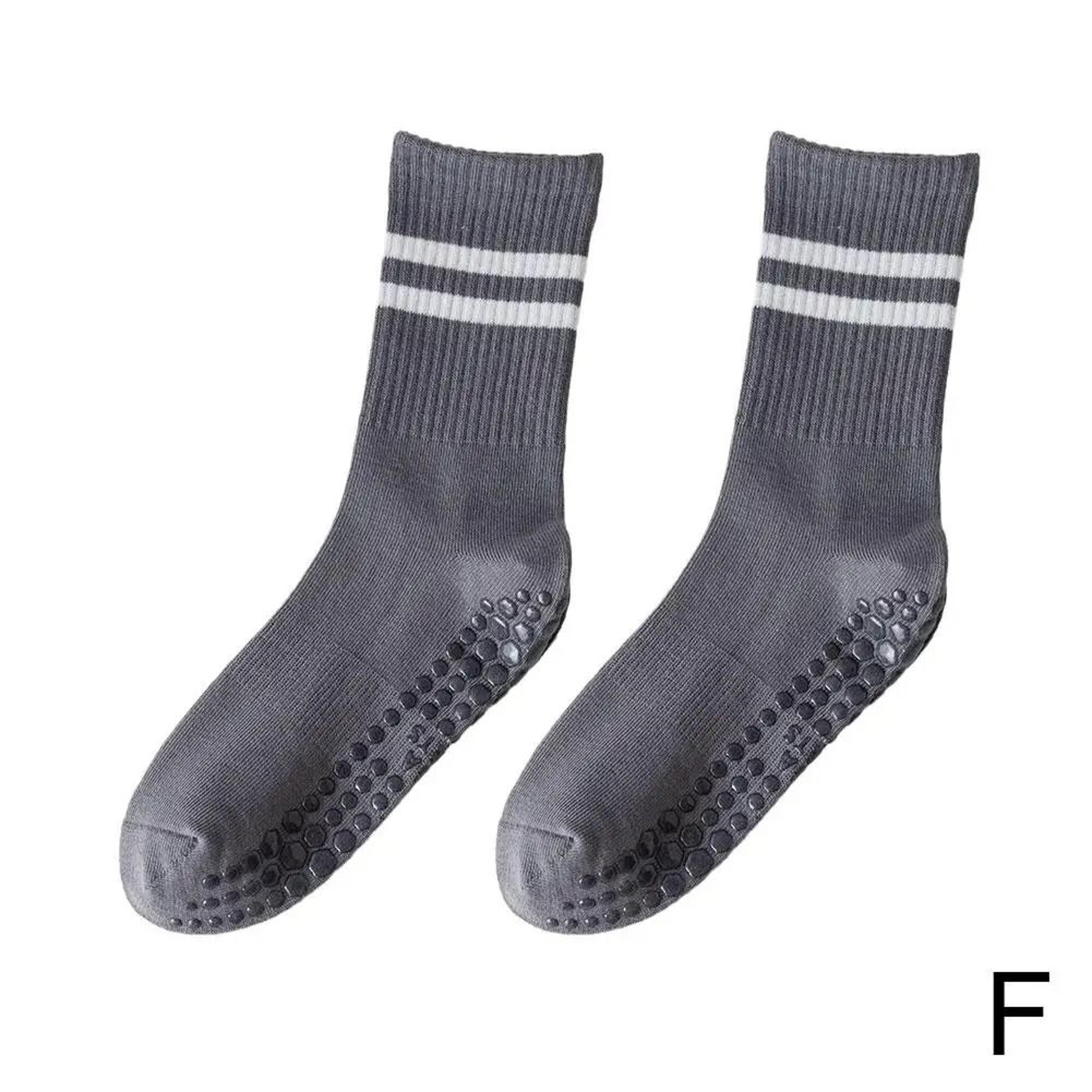 Professional MidTube Sports Socks  HighPerformance NonSlip Silicone Fitness Socks  Gym Pilates Yoga 6