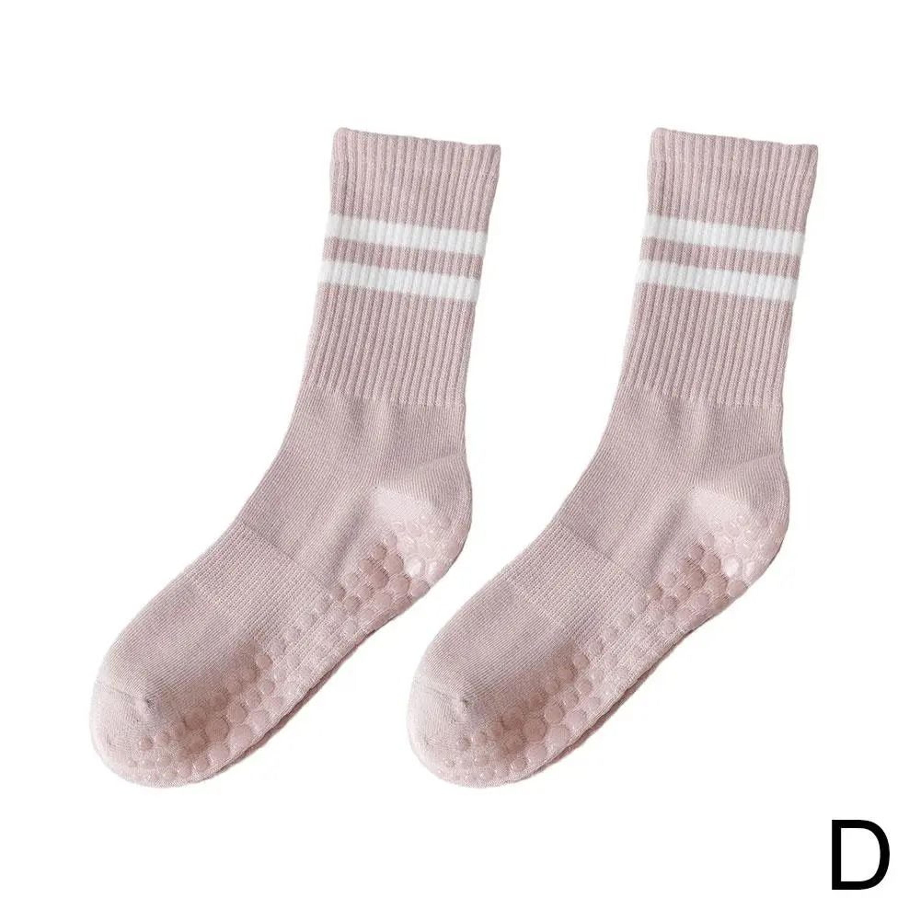 Professional MidTube Sports Socks  HighPerformance NonSlip Silicone Fitness Socks  Gym Pilates Yoga 8