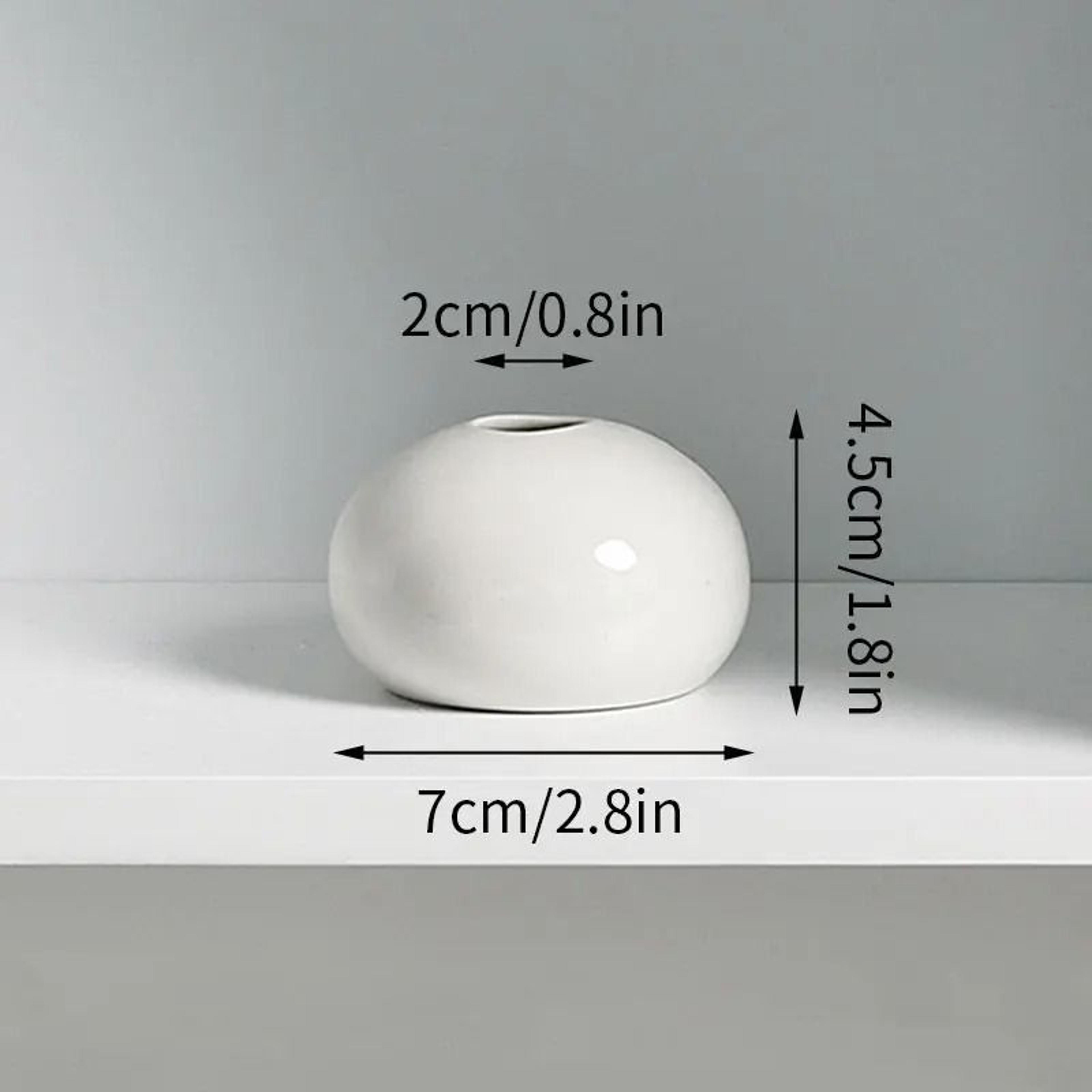 Korean Style Ceramic Bud Vase  HighPerformance Mini Flower Vase  Single Stem Decorative Floral Hold 7