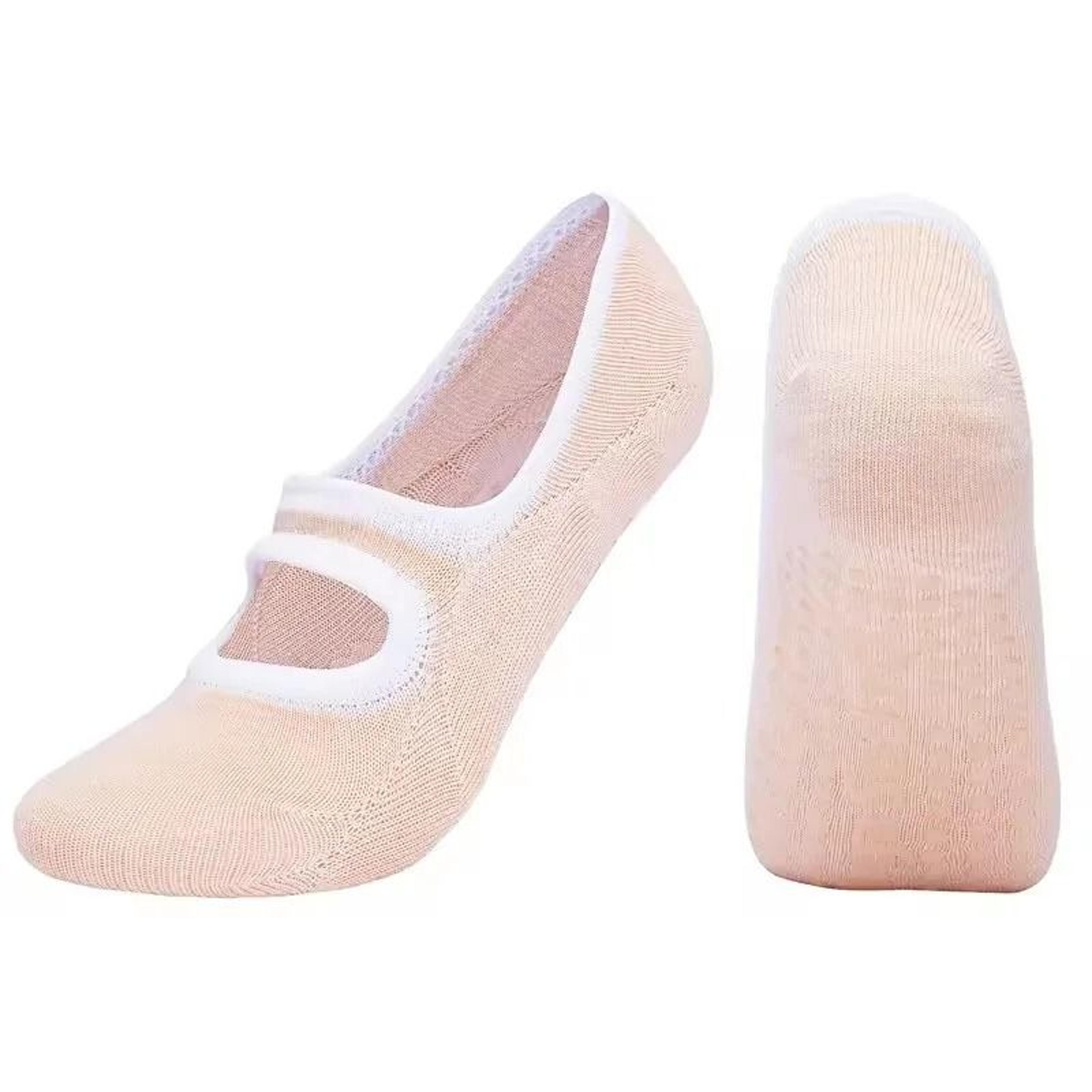 Plus Size MultiColored Yoga Socks  HighPerformance AntiSlip Pilates  Ballet Fitness Socks 10