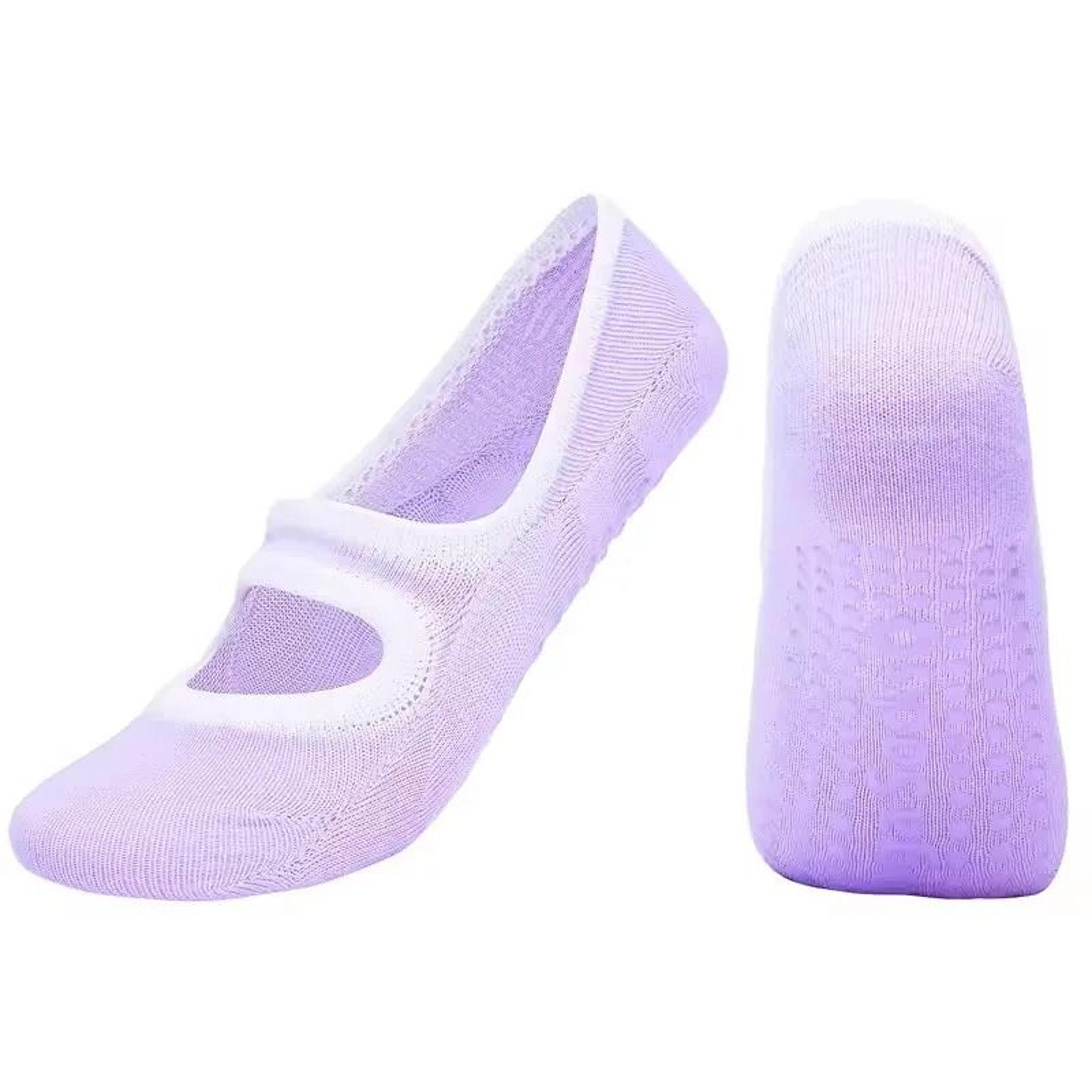 Plus Size MultiColored Yoga Socks  HighPerformance AntiSlip Pilates  Ballet Fitness Socks 12
