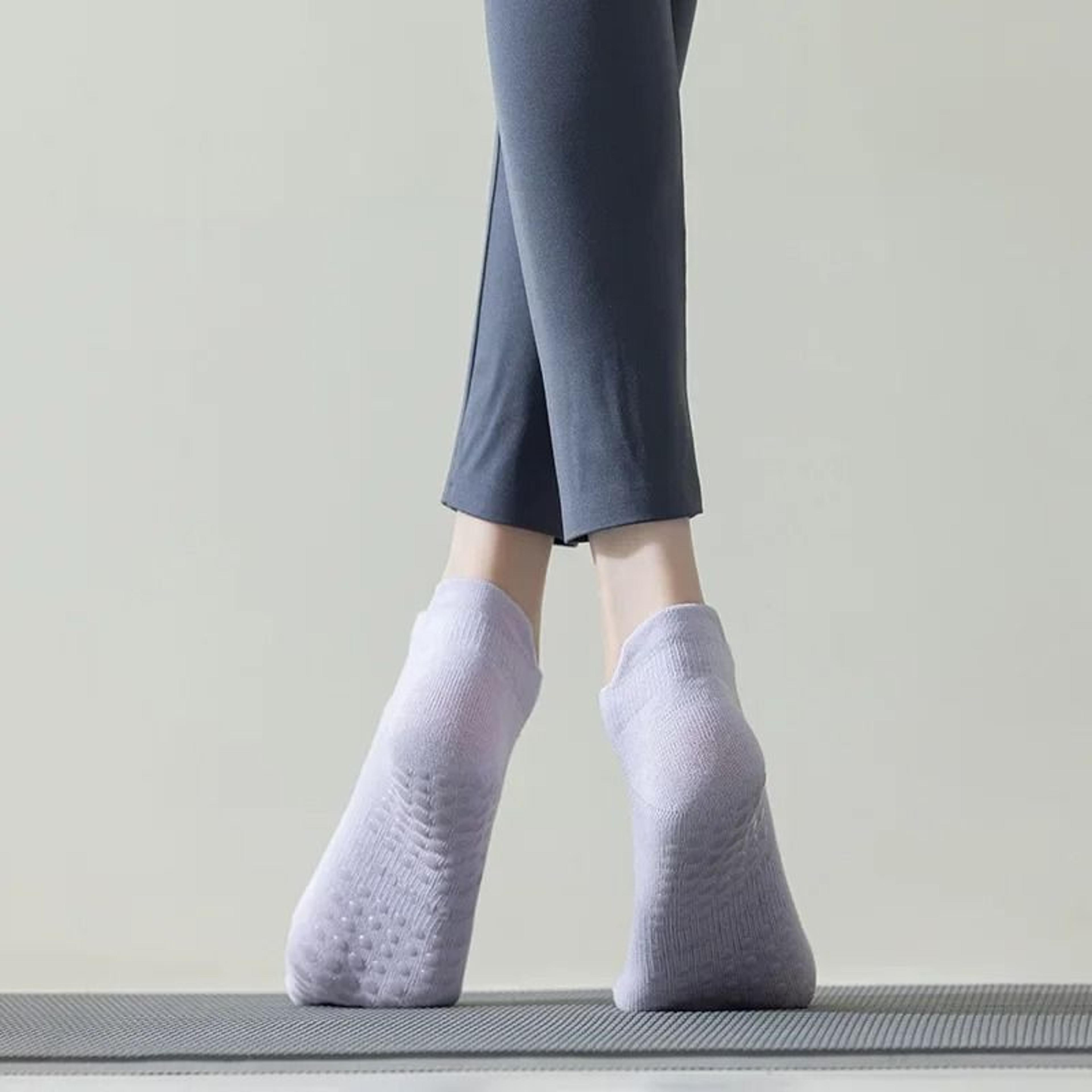 Mesh Breathable Yoga Socks  HighPerformance LowCut Fitness Socks  Professional NonSlip Pilates Gear 3