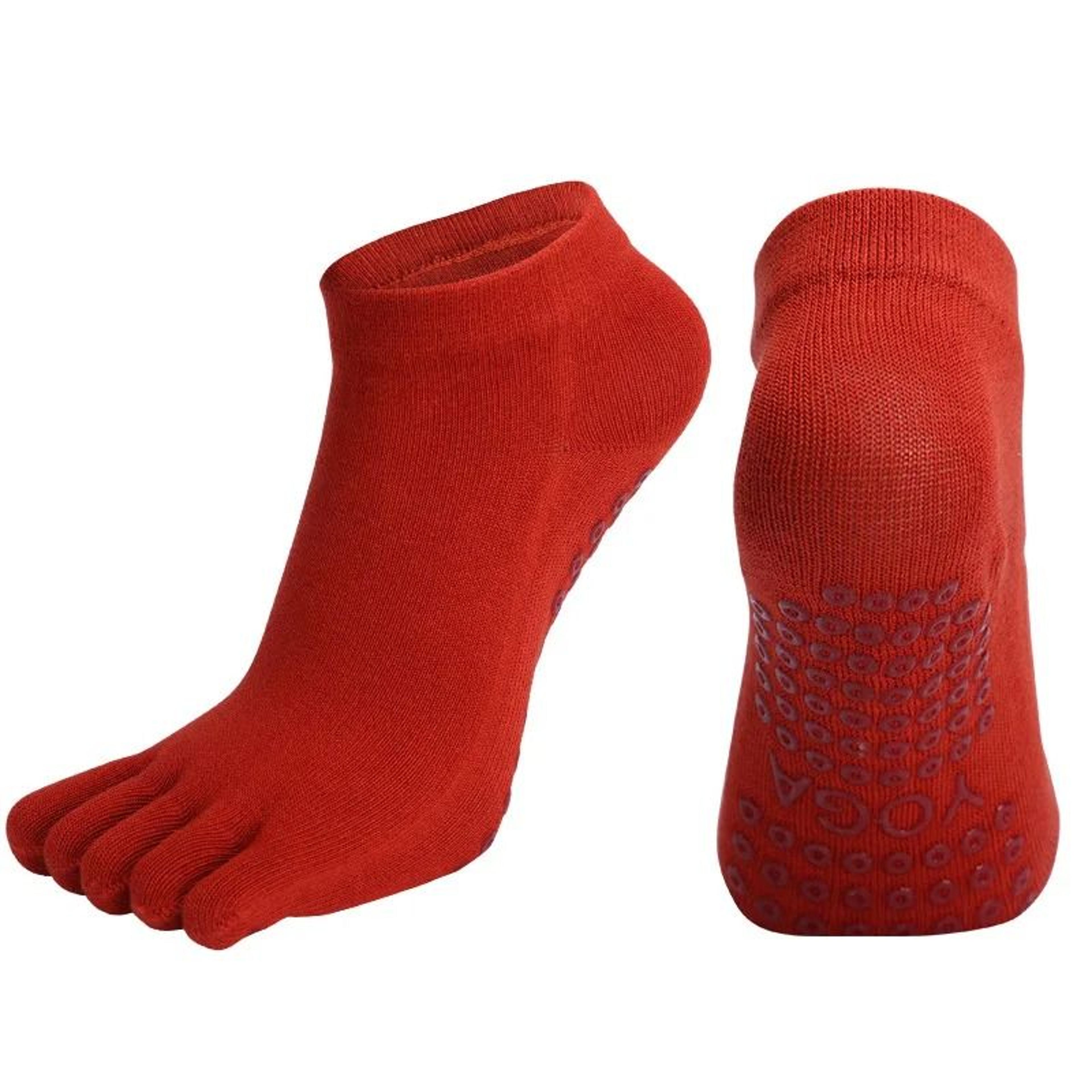 FiveFinger NonSlip Yoga Socks  HighPerformance Pilates  Dance Gym Socks With QuickDry Elasticity 9