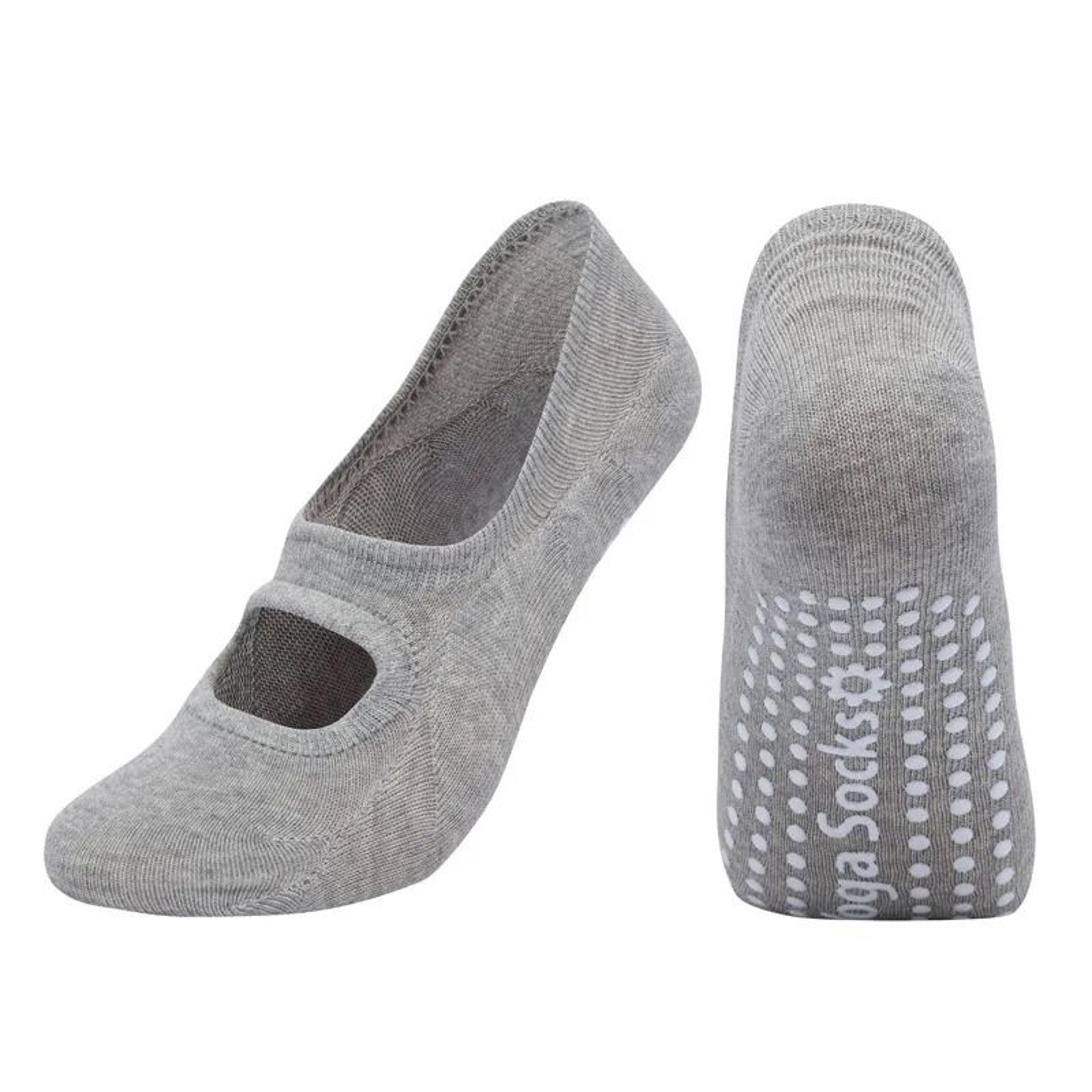 Silicone Anti Slip Backless Yoga Socks Women Pilates Indoor Dance Ballet Fitness Sports Socks 11