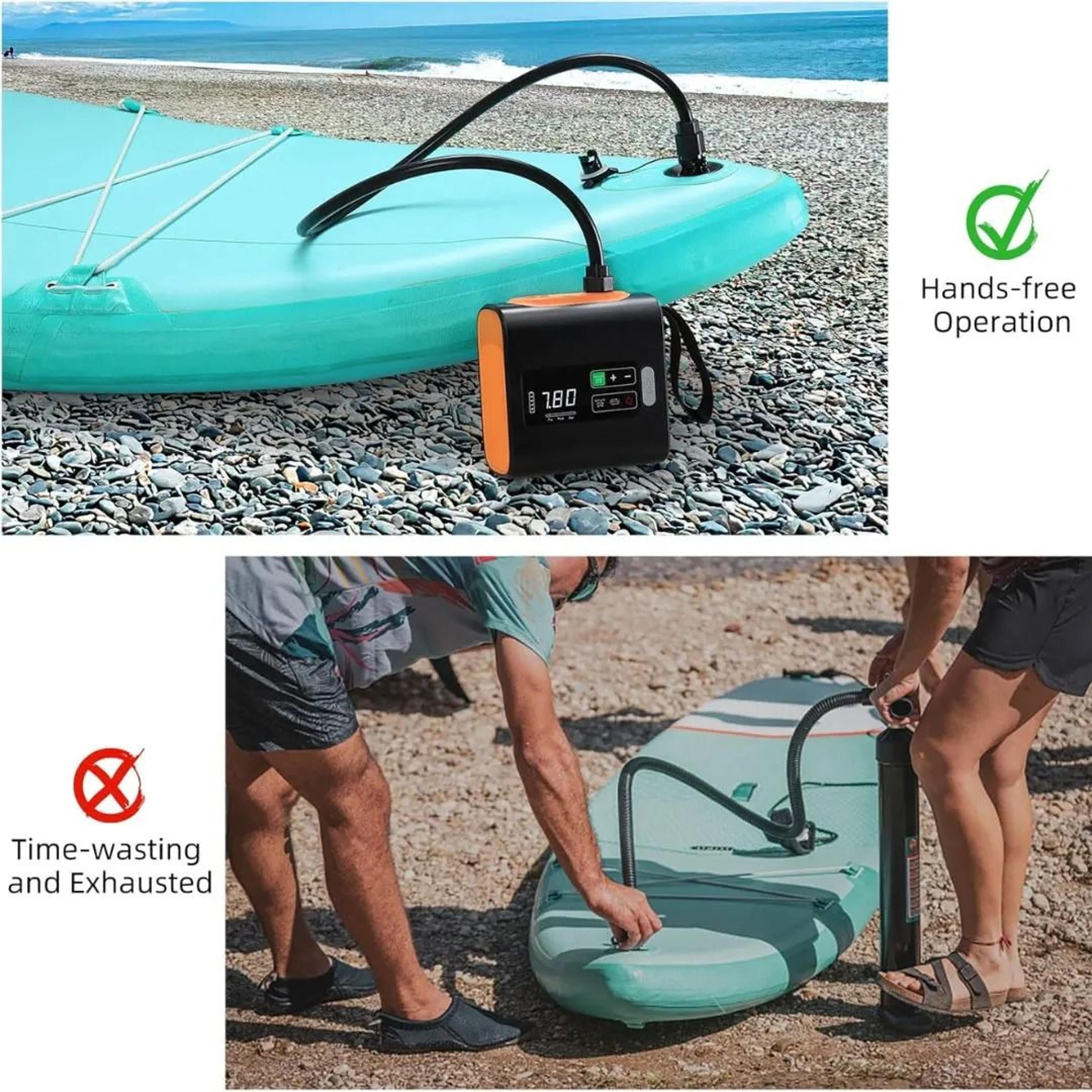 WESTTUNE Wireless Air Pump  Portable Electric MINI Inflatable Pump For Outdoor Mats And Travel 2