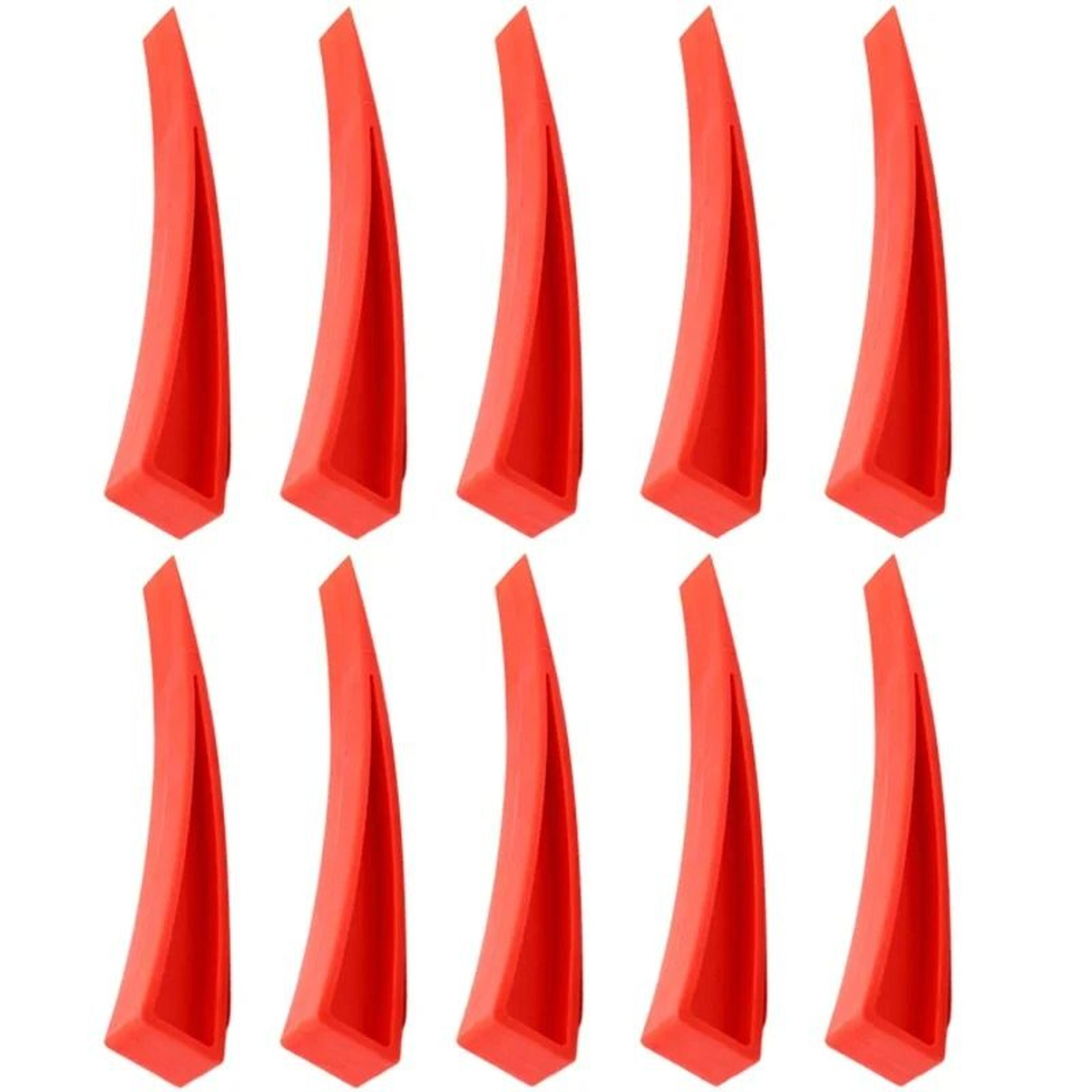 Red Car Door Wedge Tool  Professional Paintless Dent Removal  Window Gap Spreader 9