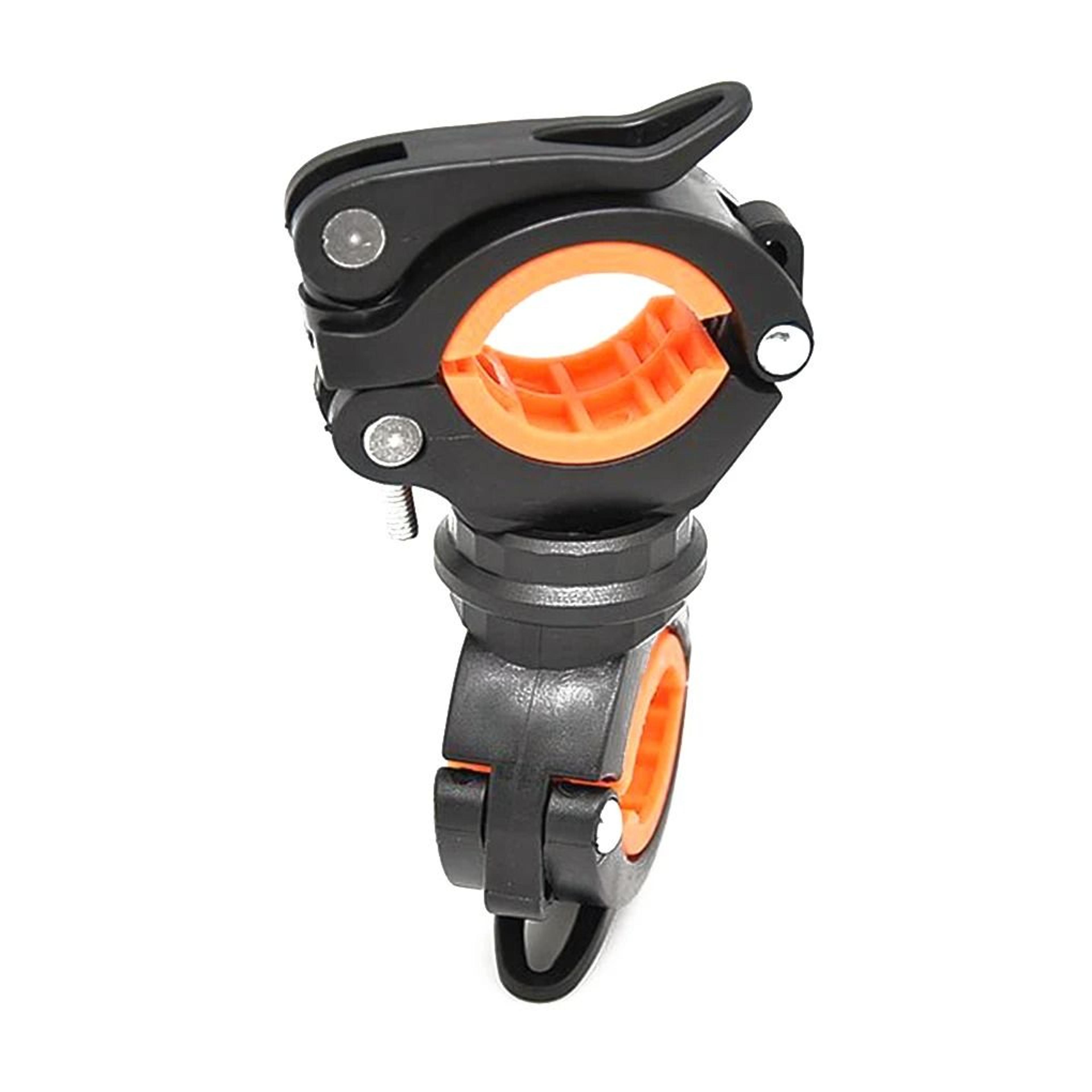 Universal Handlebar Flashlight Mount  HeavyDuty Bicycle  Motorcycle Headlight Holder Fixing Bracket 2