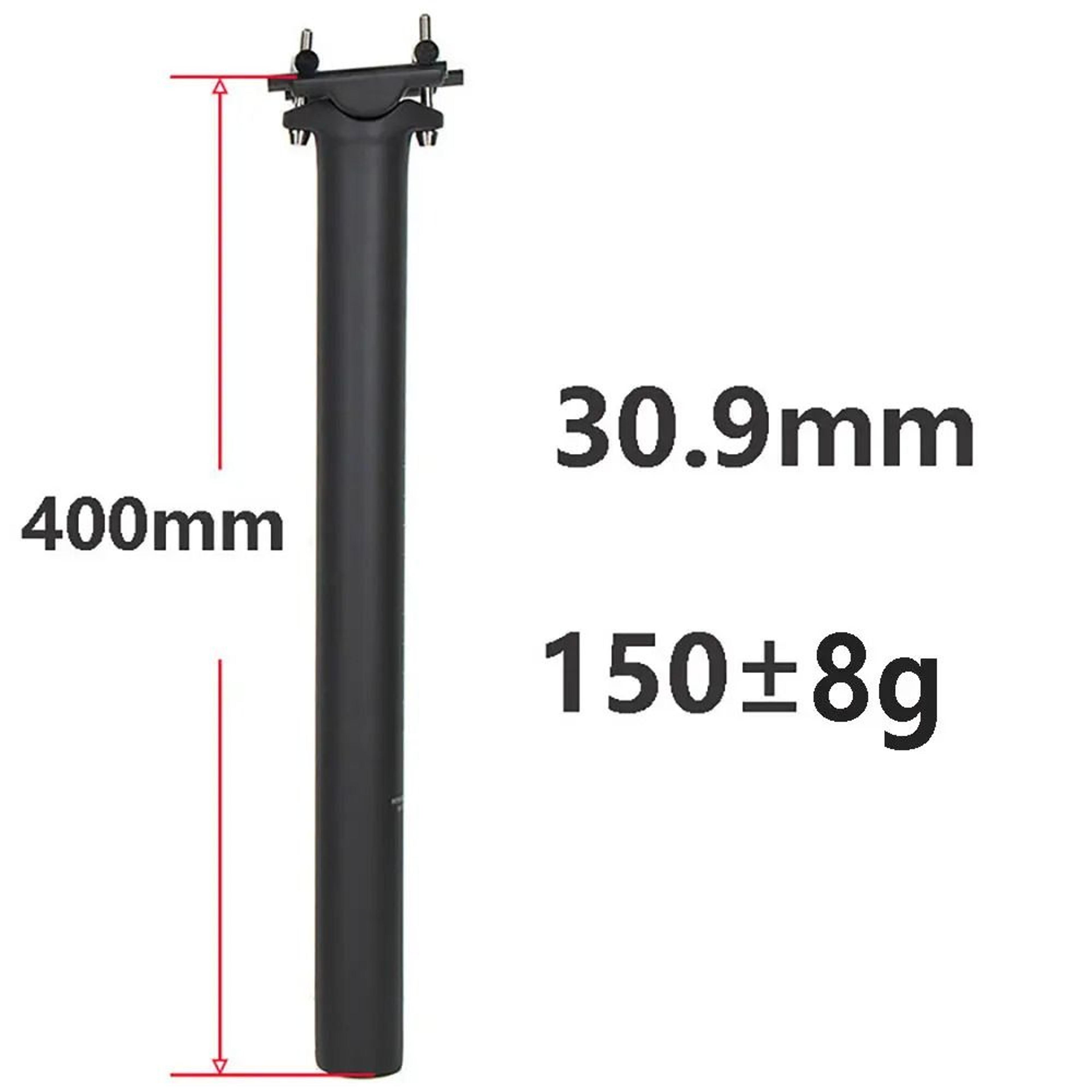 ELITA ONE Ultralight Carbon Fiber Seatpost  130g HighPerformance MTB  Road Bike Seat Post 12
