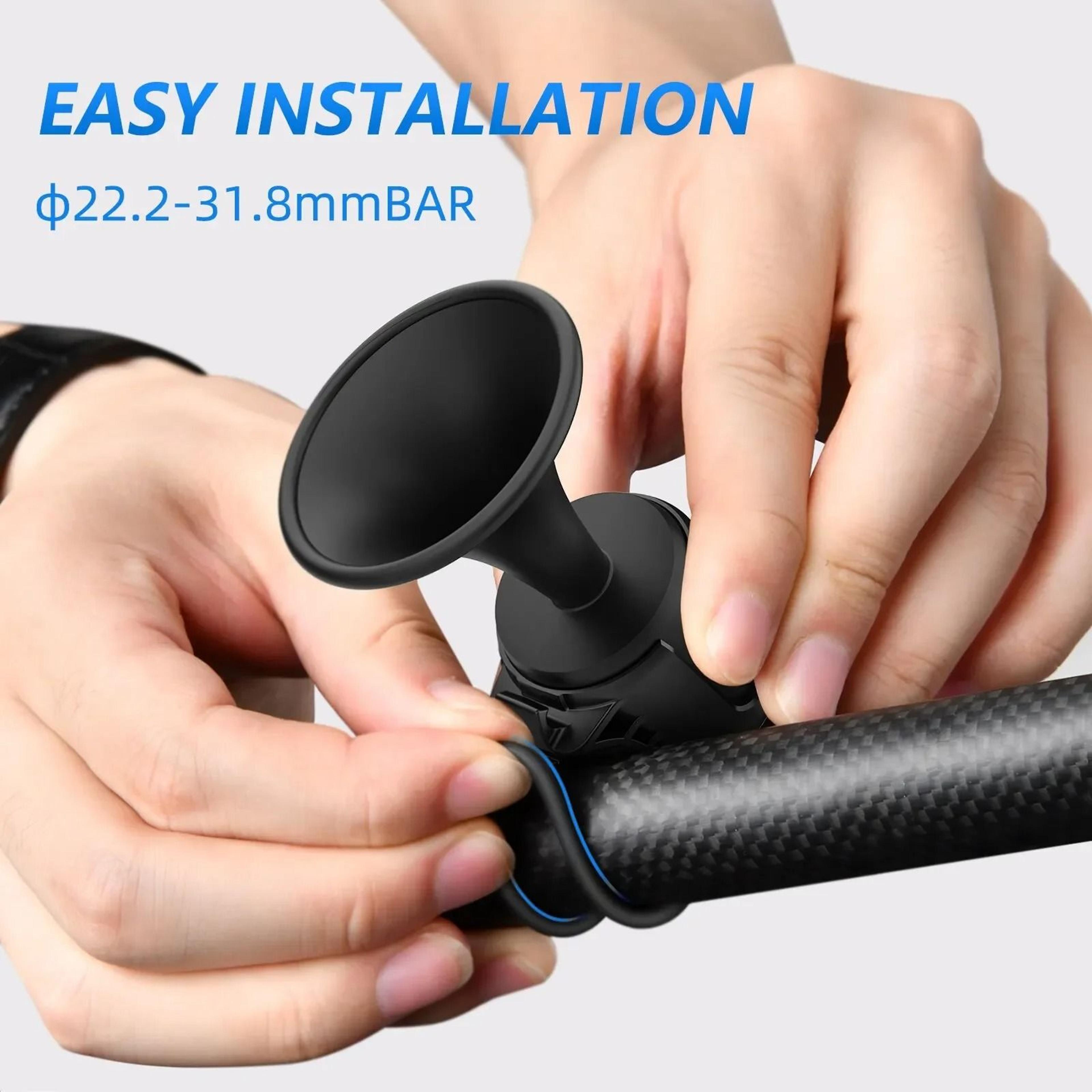 TWOOC UltraLight Electronic Bicycle Horn  120dB HighDecibel Safety Alert For Road  Mountain Bikes 2
