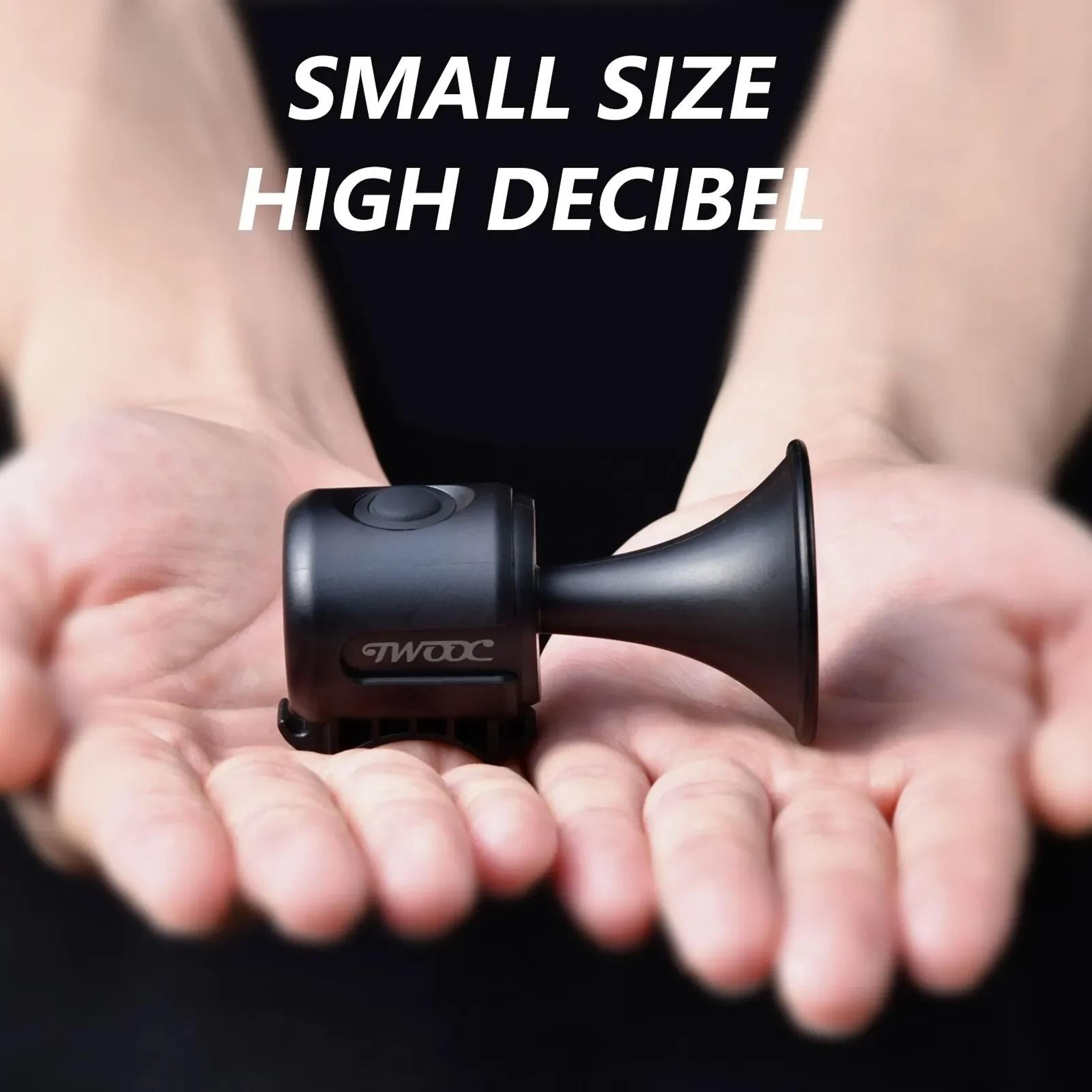 TWOOC UltraLight Electronic Bicycle Horn  120dB HighDecibel Safety Alert For Road  Mountain Bikes 3