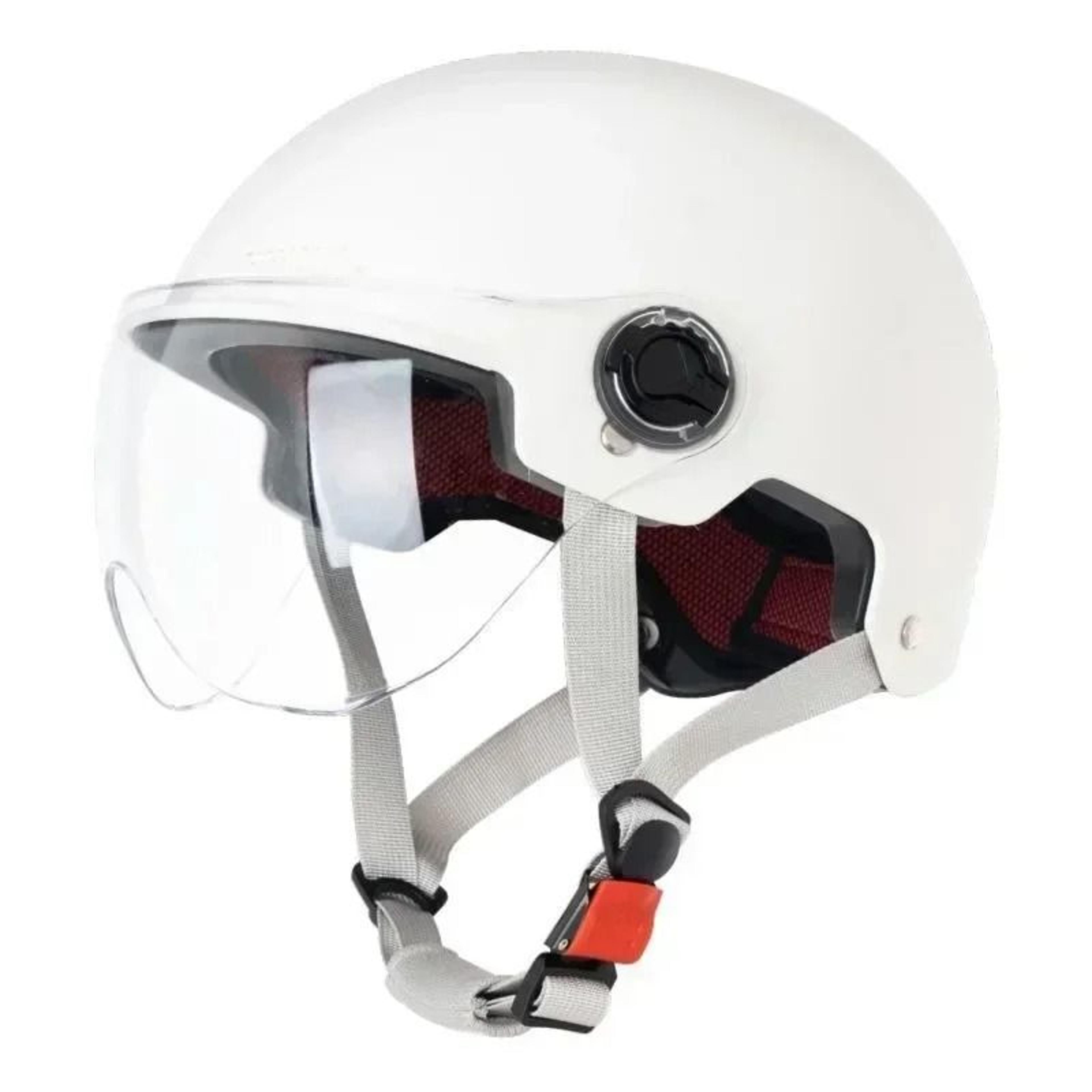 3C Certified Professional Cycling Helmet  MultiPurpose Half Helmet With Integrated Goggles For Adul 4