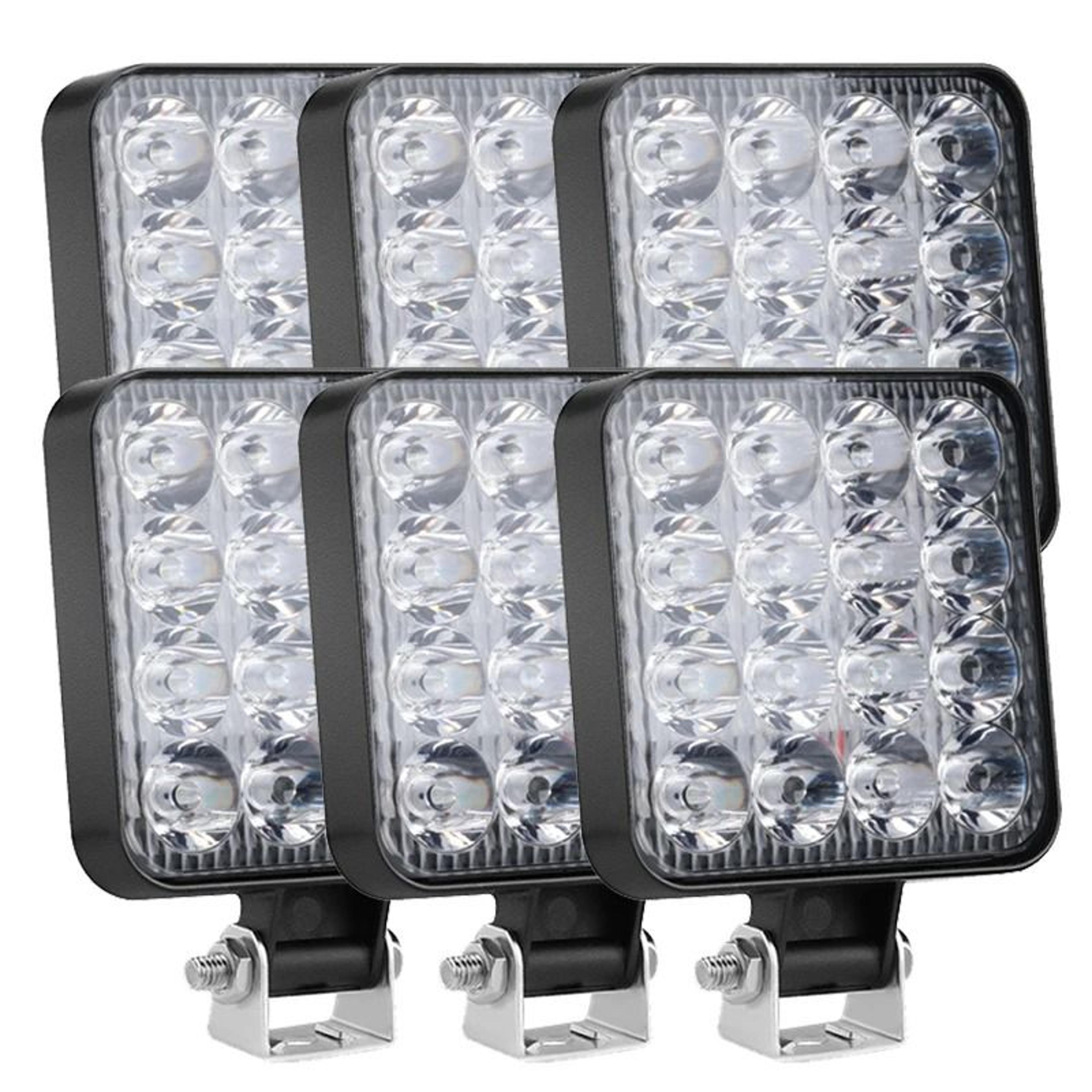 48W HighIntensity LED Work Light Bar  IP68 Waterproof OffRoad Spotlight For 4x4 Trucks  Tractors 9