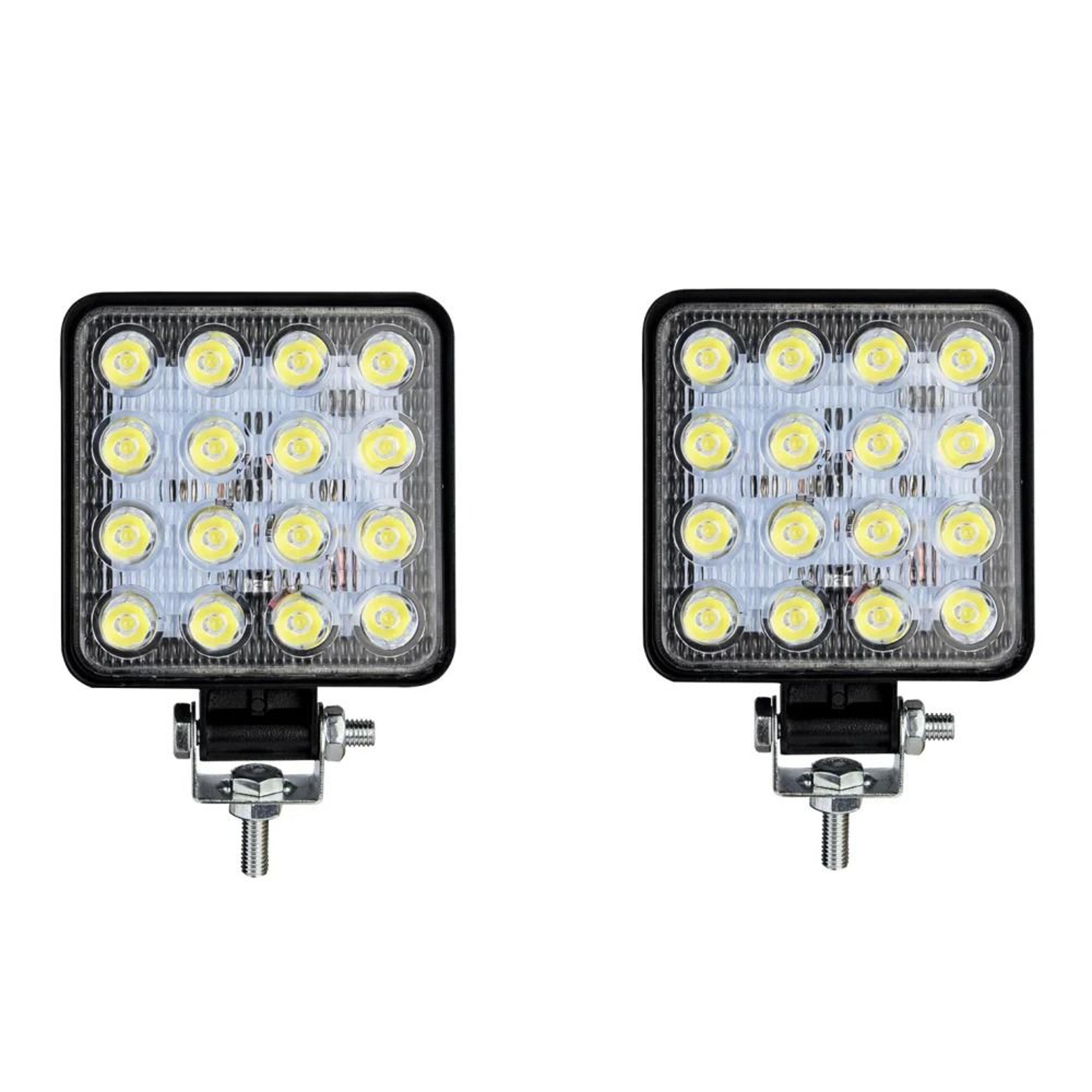 48W HighIntensity Mini LED Work Light  IP65 Waterproof Spotlight For OffRoad Jeep  Truck 8