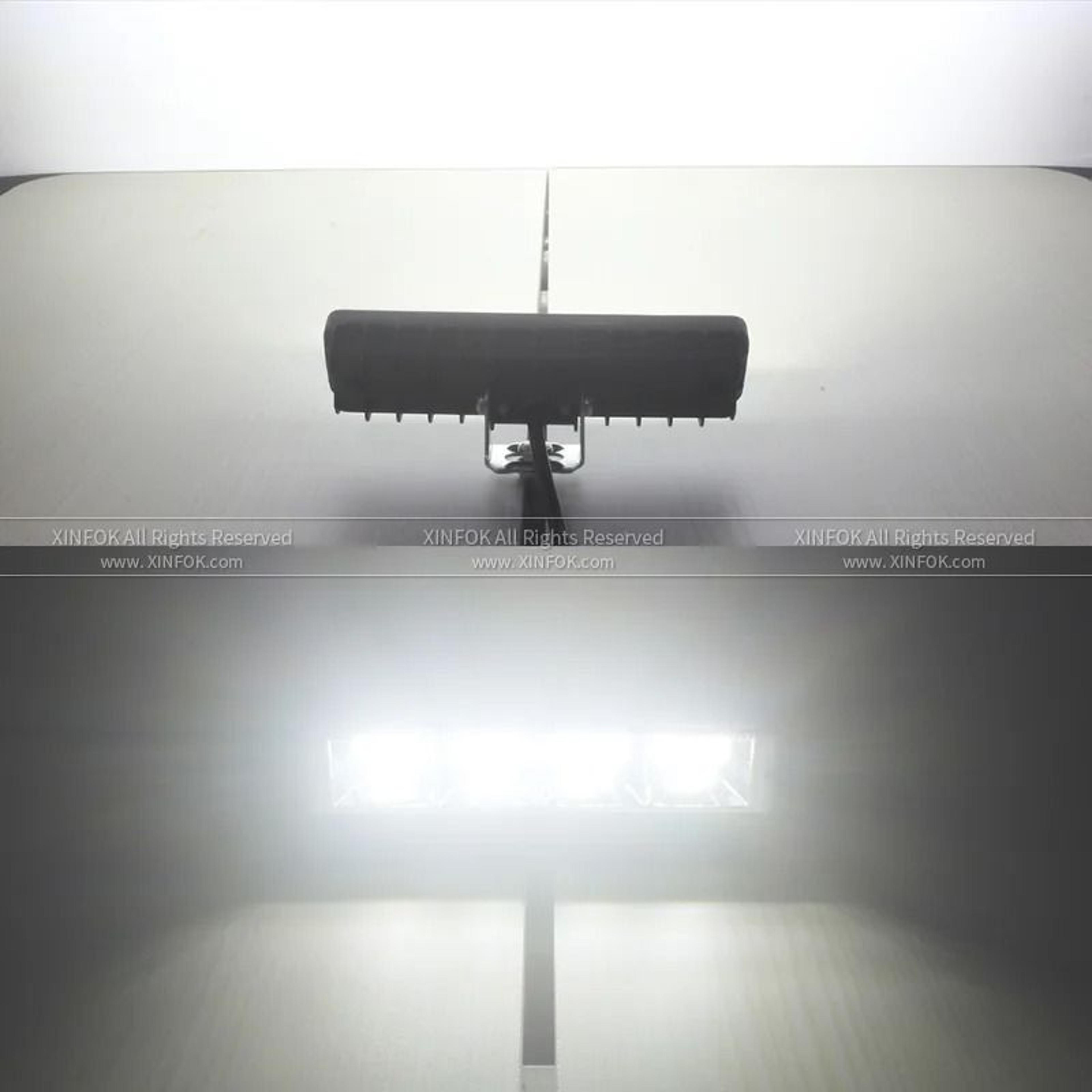 72W HighIntensity LED Work Light Bar  24LED Combo Beam For Offroad Marine  Industrial Utility 4