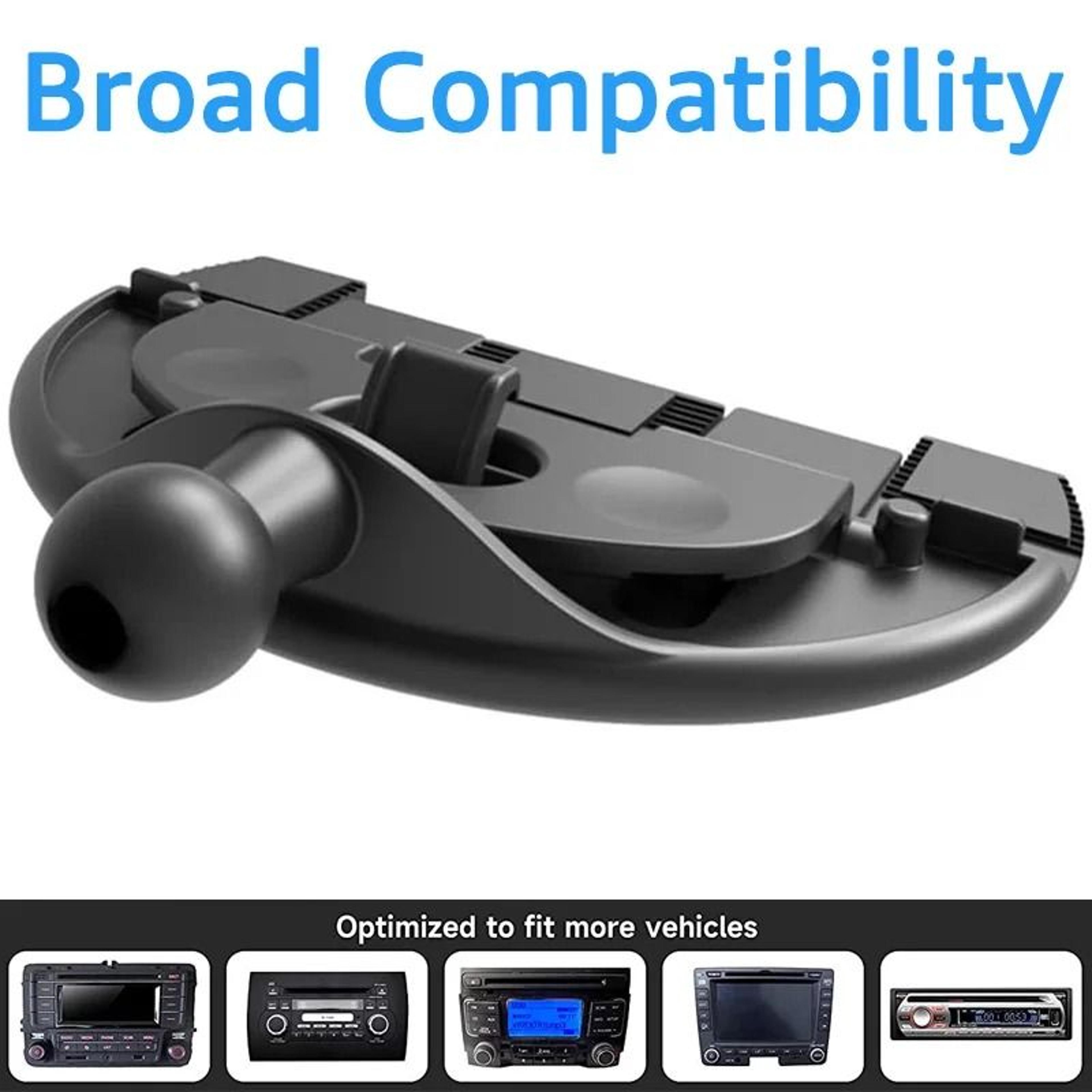 Untoom Universal CD Slot Mount Base  17mm Ball Joint GPS  Car Phone Holder Support 2