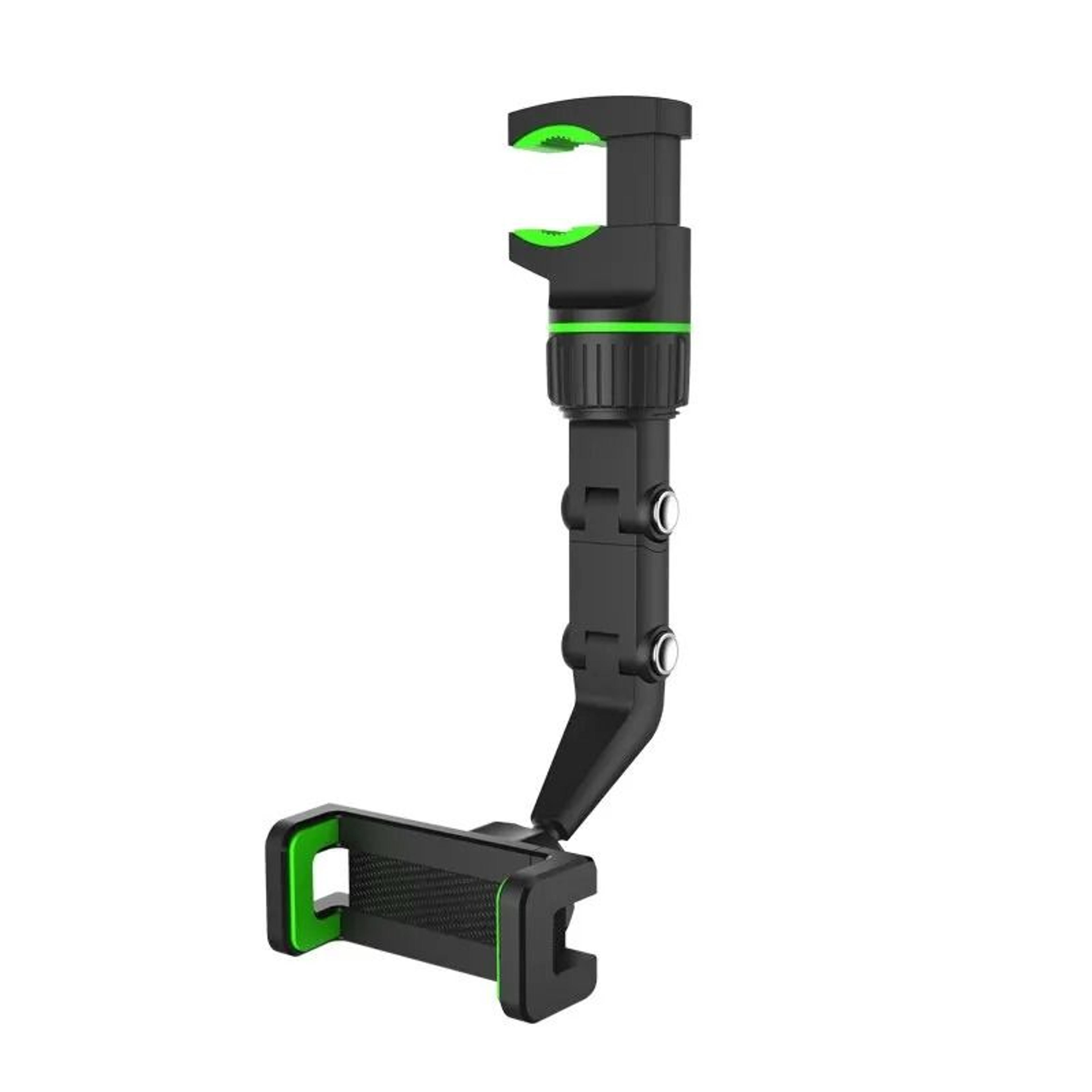 360 Rotatable Rearview Mirror Phone Holder  Retractable Multifunctional Car Mount For All Vehicles 7
