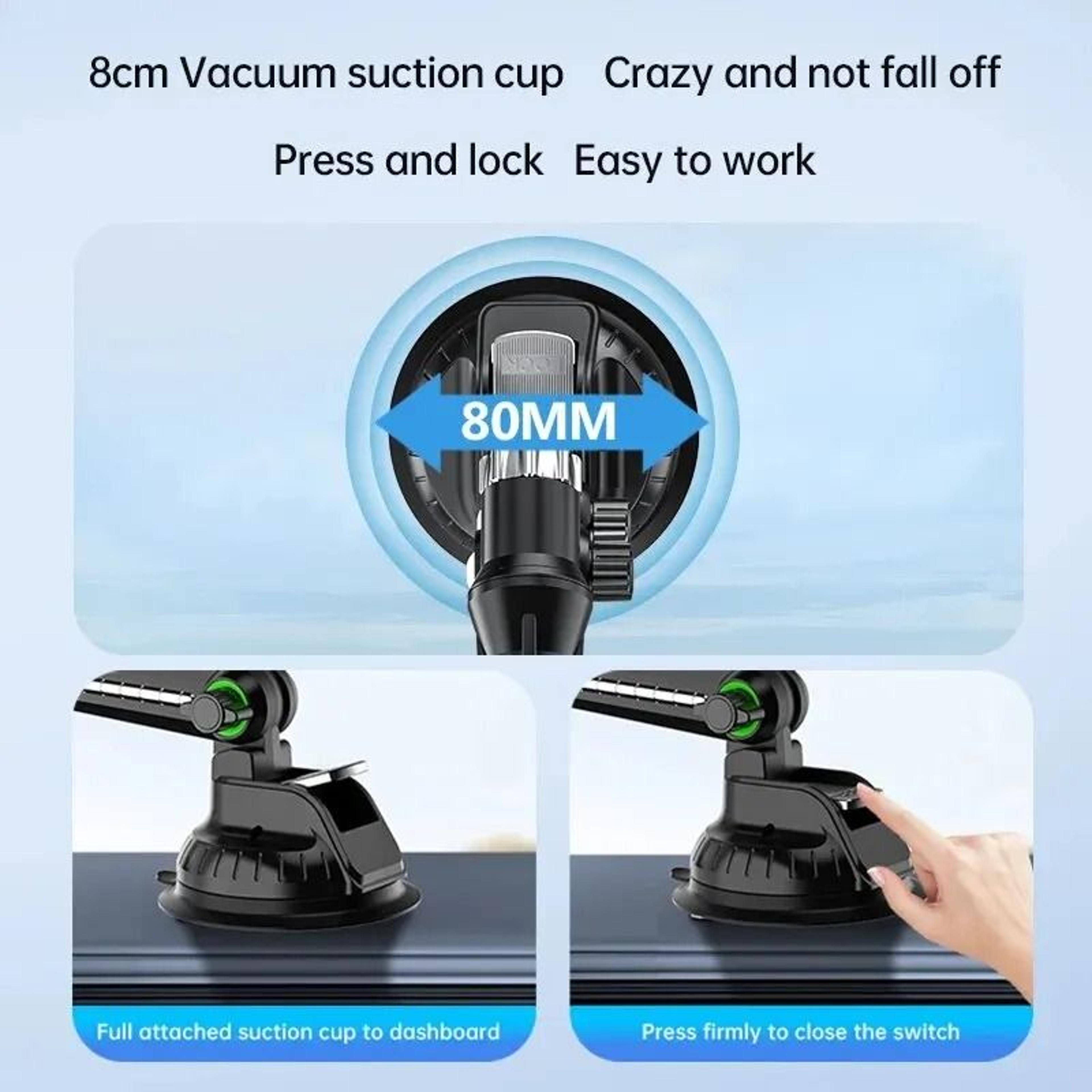 Dashboard HighIntensity Tablet  Phone Suction Mount  Universal Car Holder For 715 Pads  Folding Scr 3