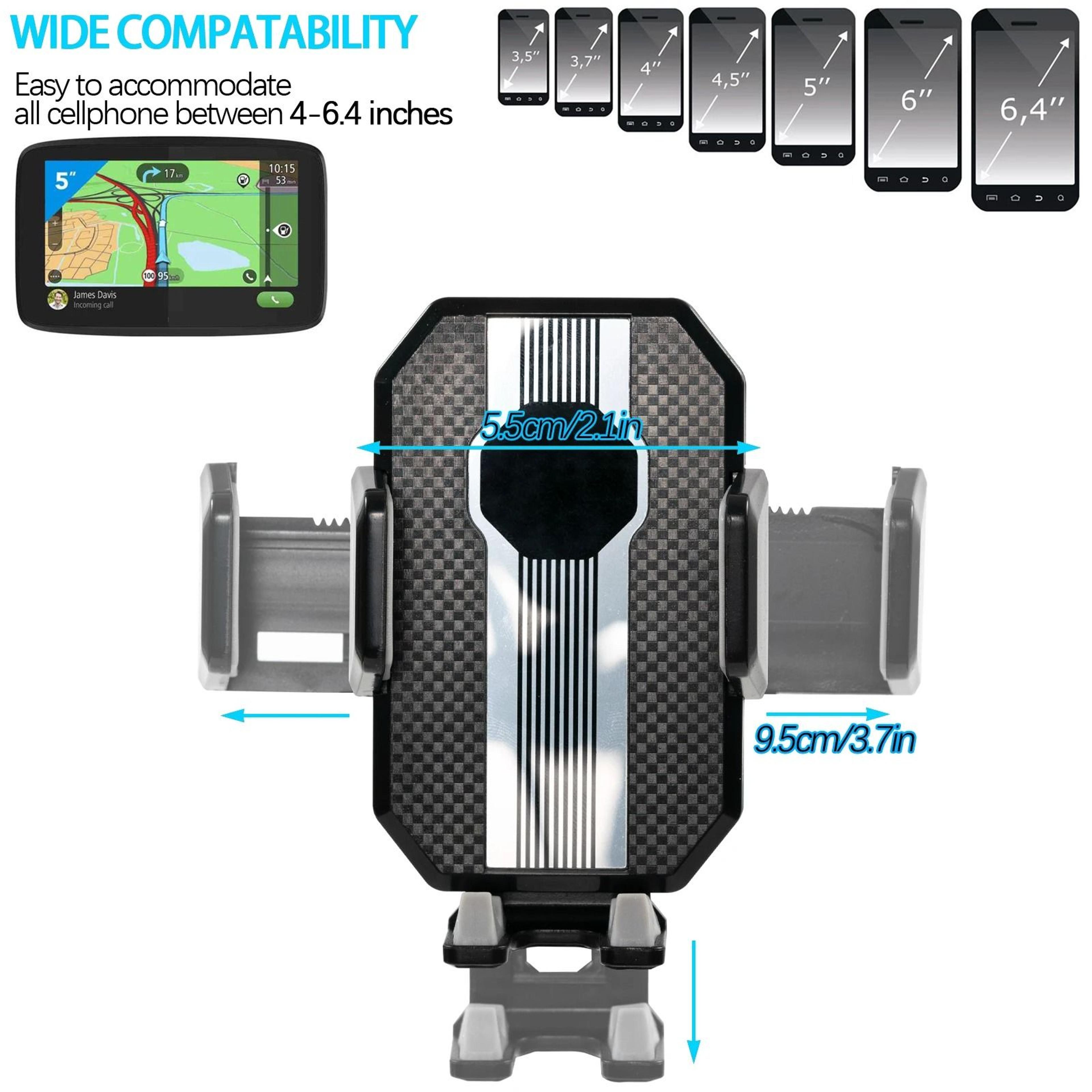 360 Rotation Universal HighIntensity Car Mount  Mechanical Joint Suction Holder For Windshield  Das 5