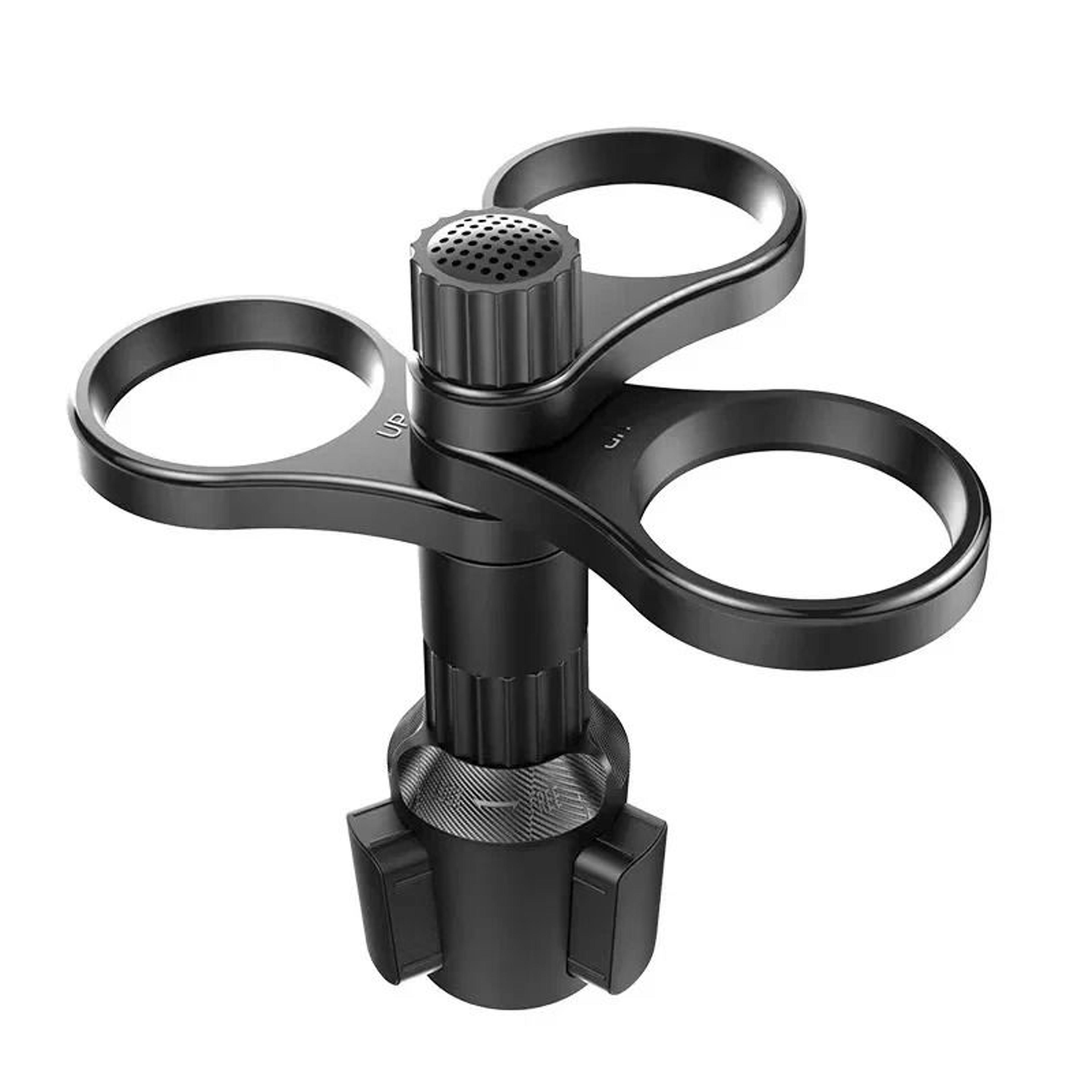 360 Rotating Car Cup Holder Expander  Adjustable Base Beverage Bottle Bracket  Insert Support 5