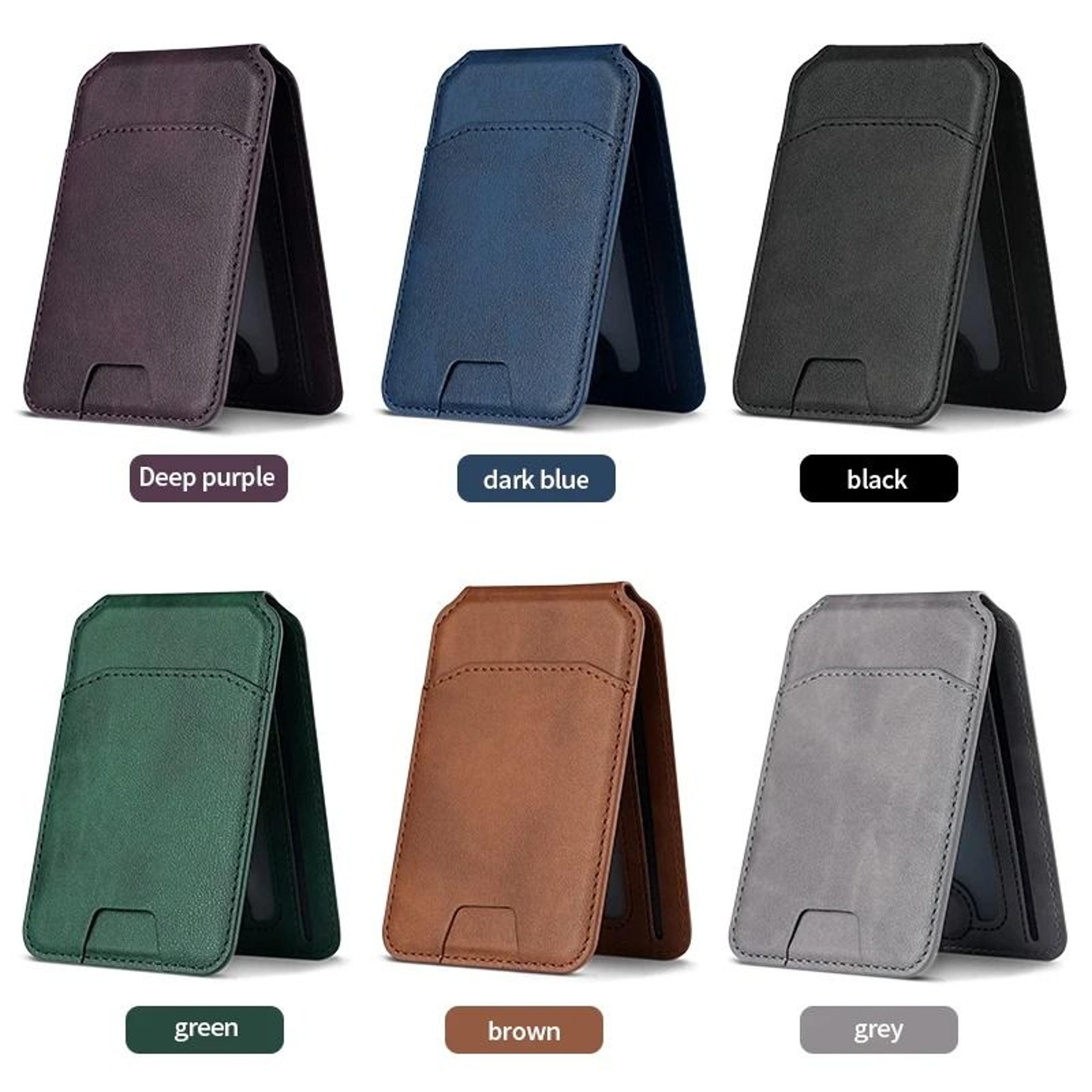 Luxury MagSafe Magnetic Leather Wallet  Premium Card Holder Case For IPhone 16 15 14 13 12 Pro Max 3