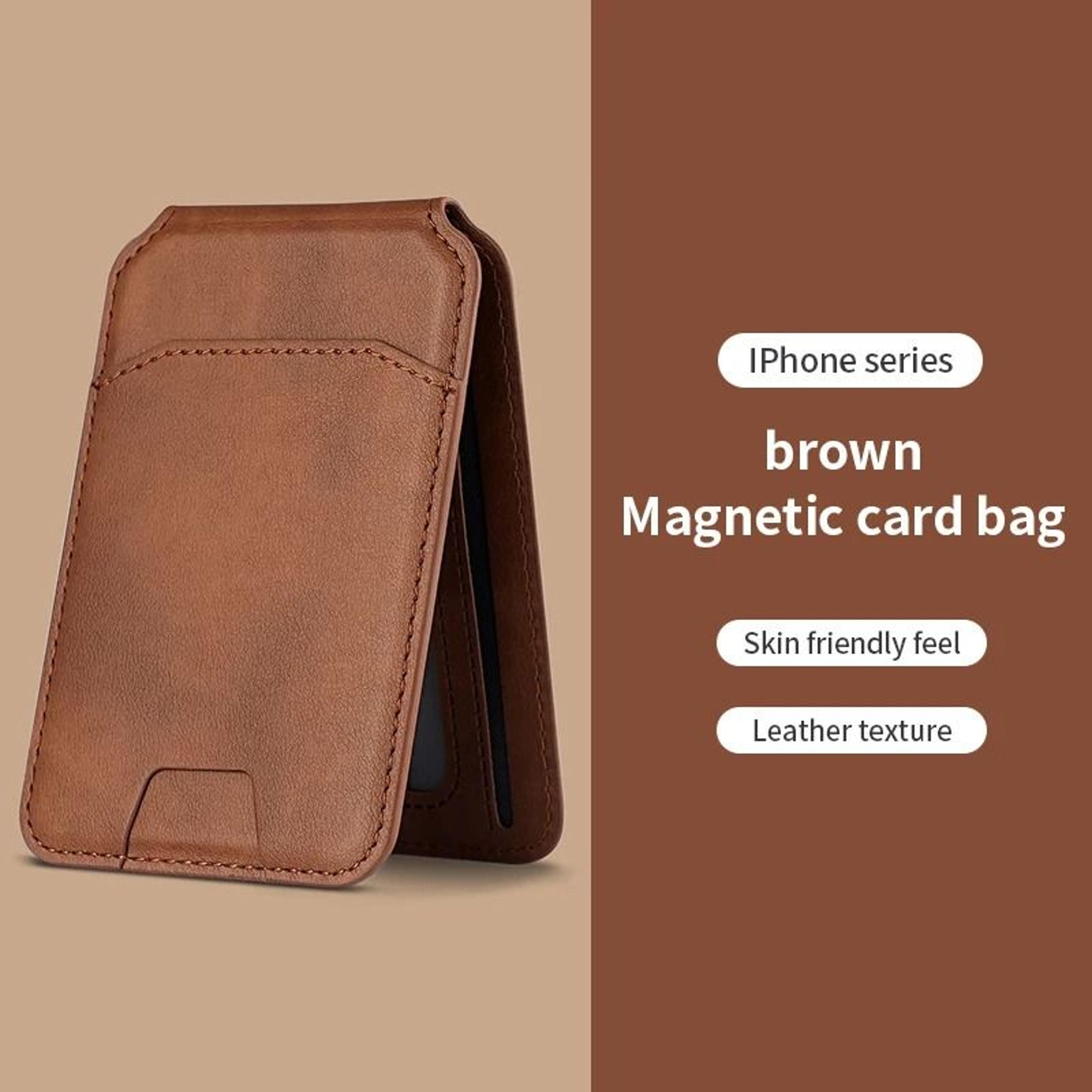 Luxury MagSafe Magnetic Leather Wallet  Premium Card Holder Case For IPhone 16 15 14 13 12 Pro Max 10