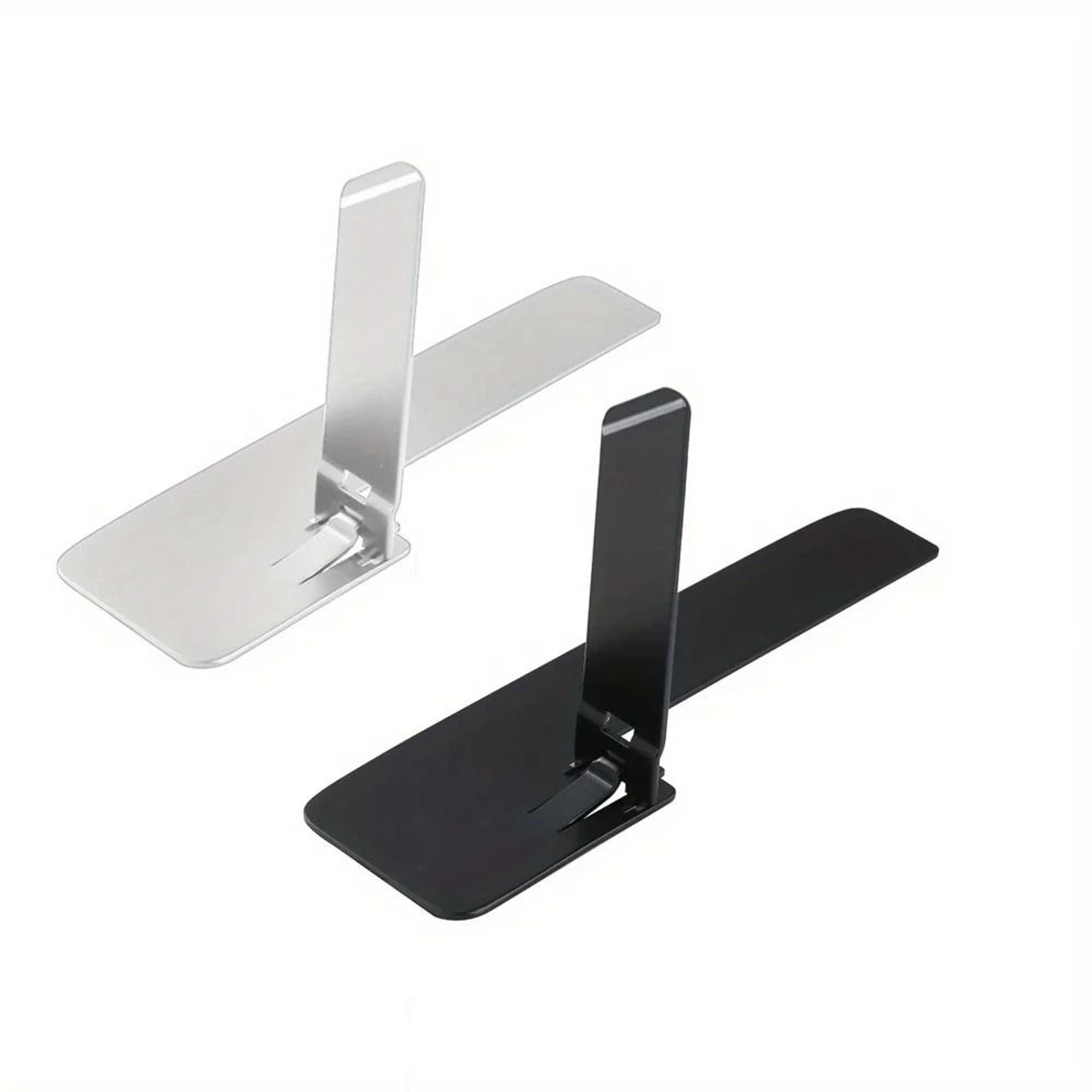 2Pack UltraThin Mini Phone Kickstand  Universal Metal Steel Folding Desktop Bracket 6