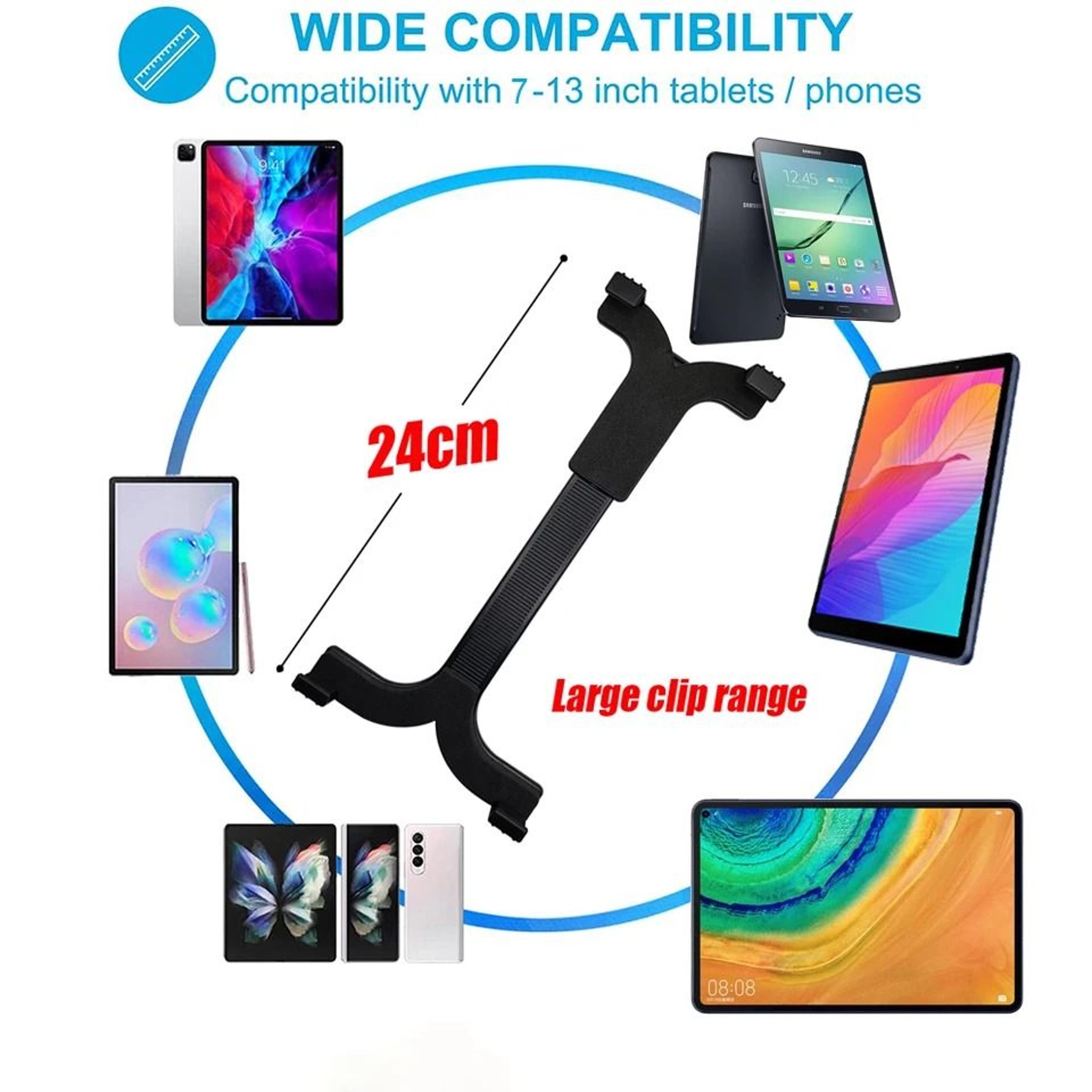 Universal Long Arm Suction Cup Tablet Mount  HeavyDuty Car Window  Windshield Holder For IPad Pro A 4