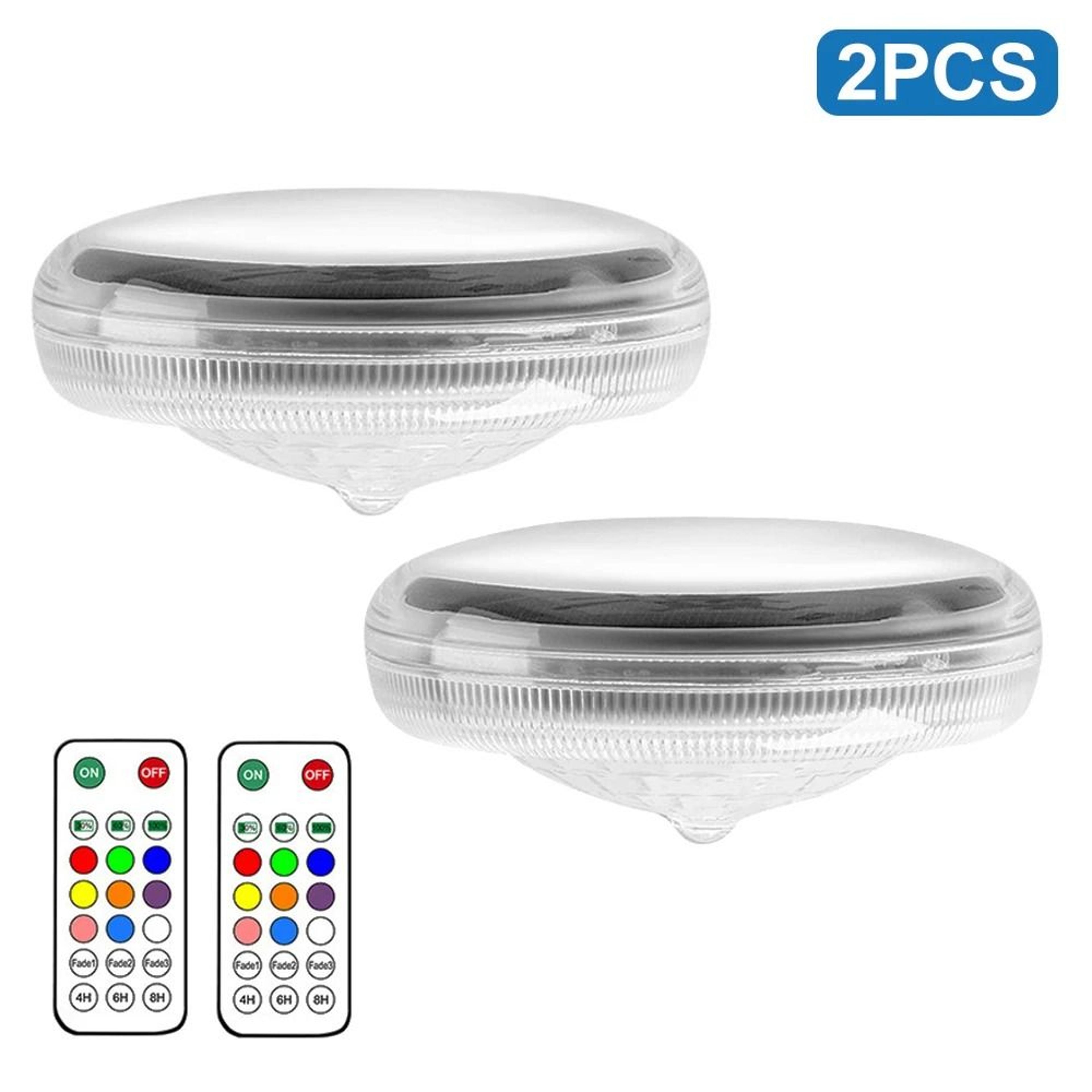 Solar Swimming Pool Lights With Remote  IP67 Waterproof Floating RGB LED Atmosphere Lamp 7