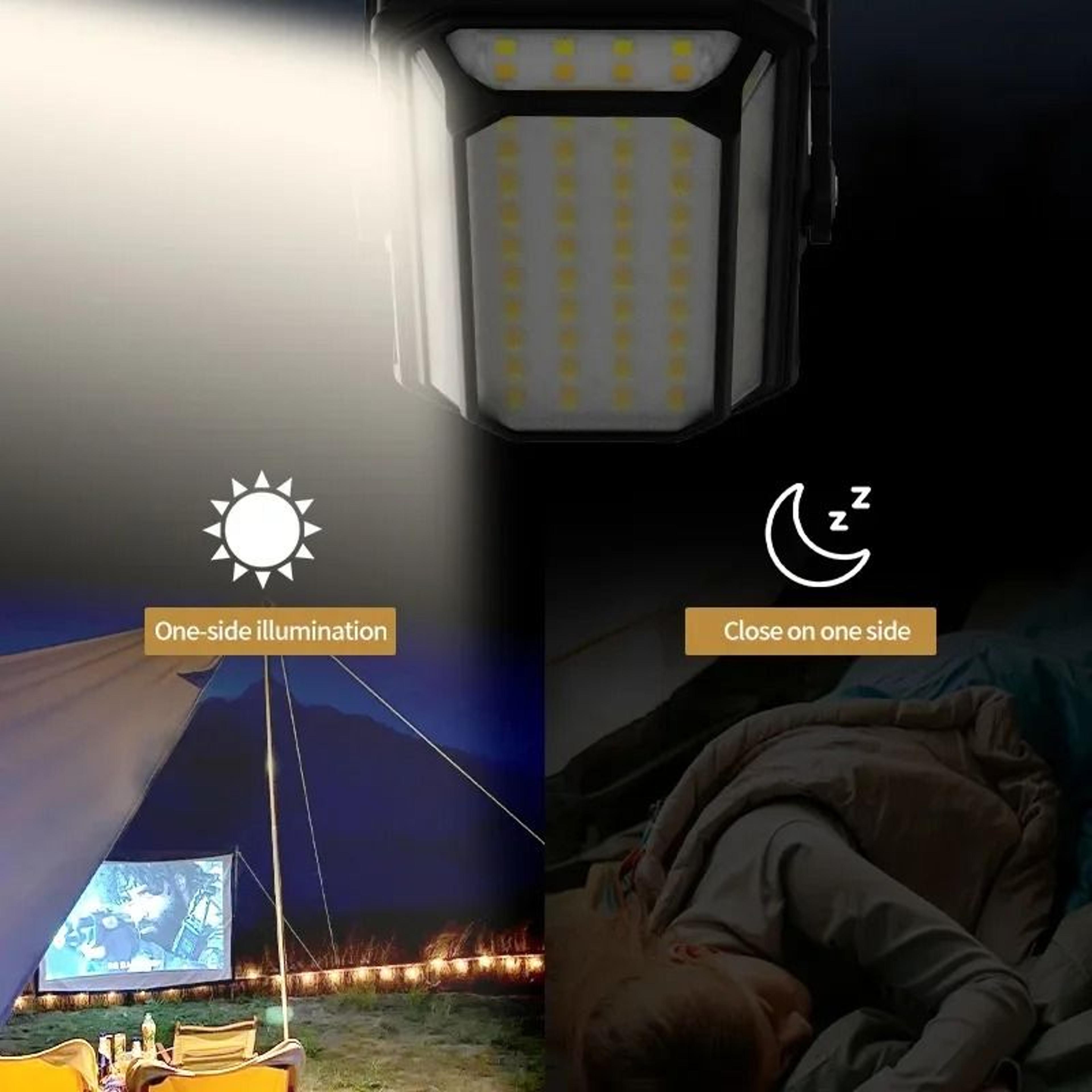 MultiLight Source AllTerrain Solar Camping Lamp  Multifunctional Working Light With Large Capacity 3