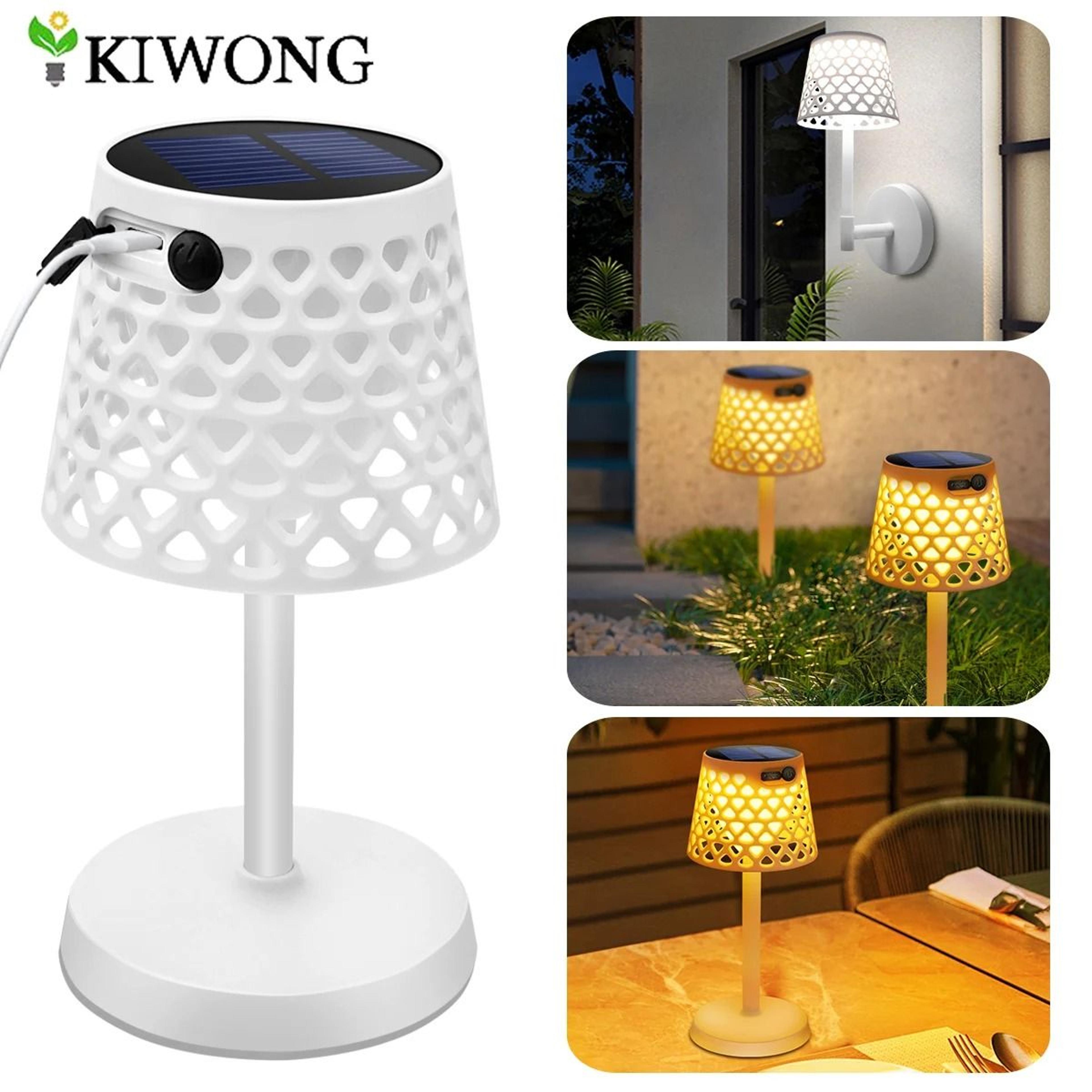 3Way Installation Solar Table  Wall Lamp  Modern IP65 Waterproof Cordless Desk Light For Bedroom  G 0