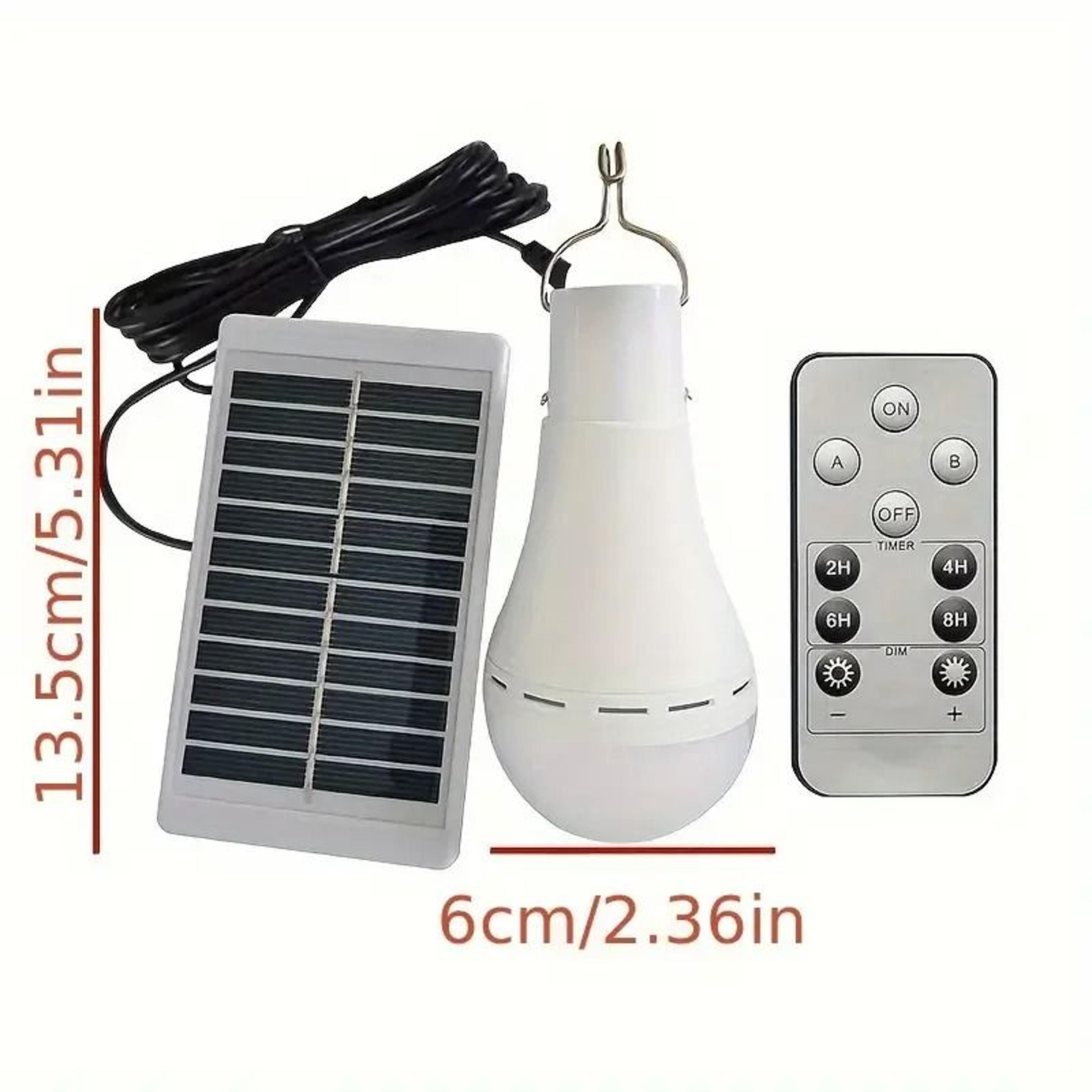7W9W LED Solar Emergency Light  Remote Controlled Waterproof Outdoor Camping  Hiking Lantern 1
