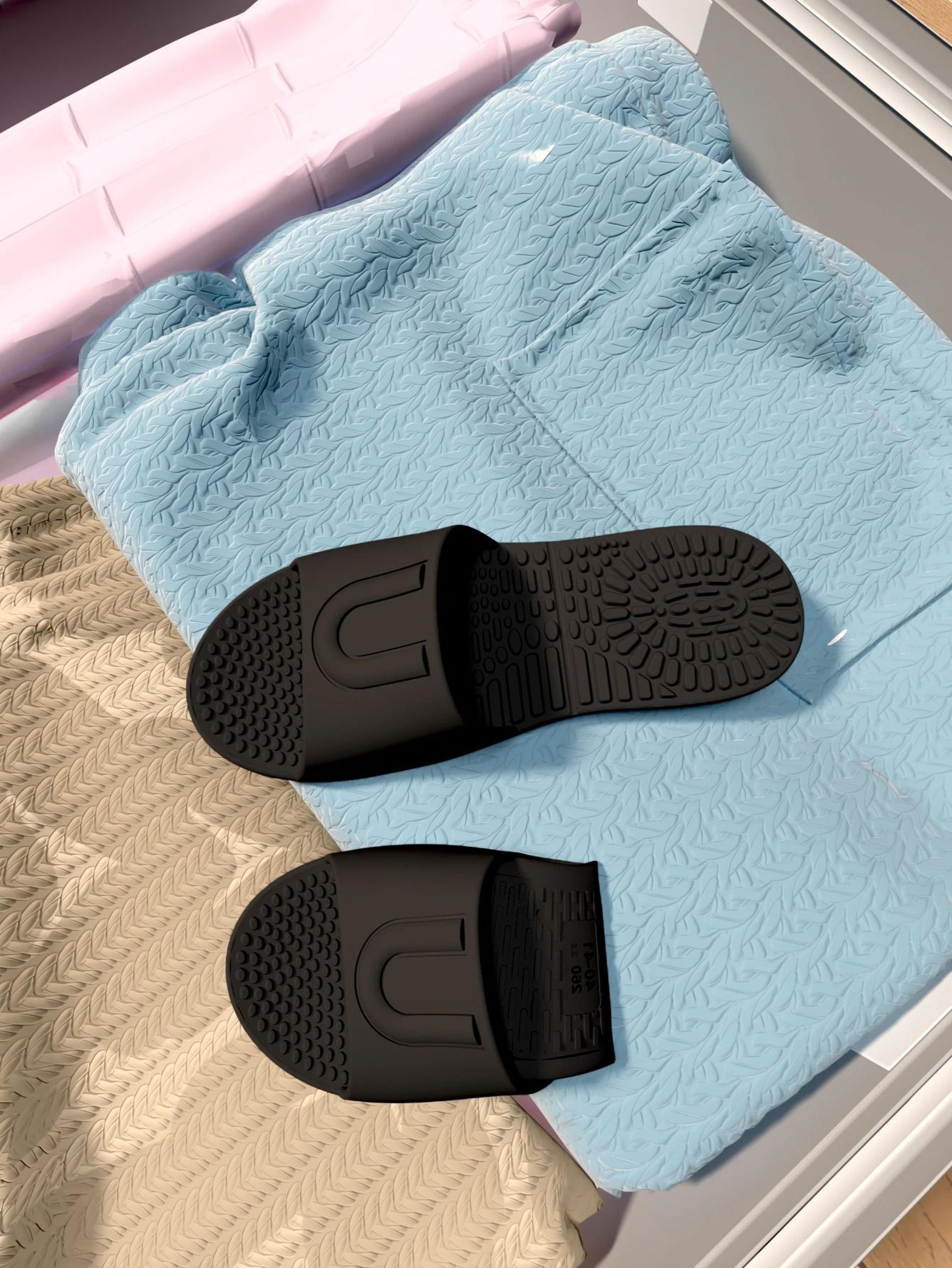 Foldable Portable Travel Slippers NonSlip QuickDrying Hotel Sandals For Men And Women 2
