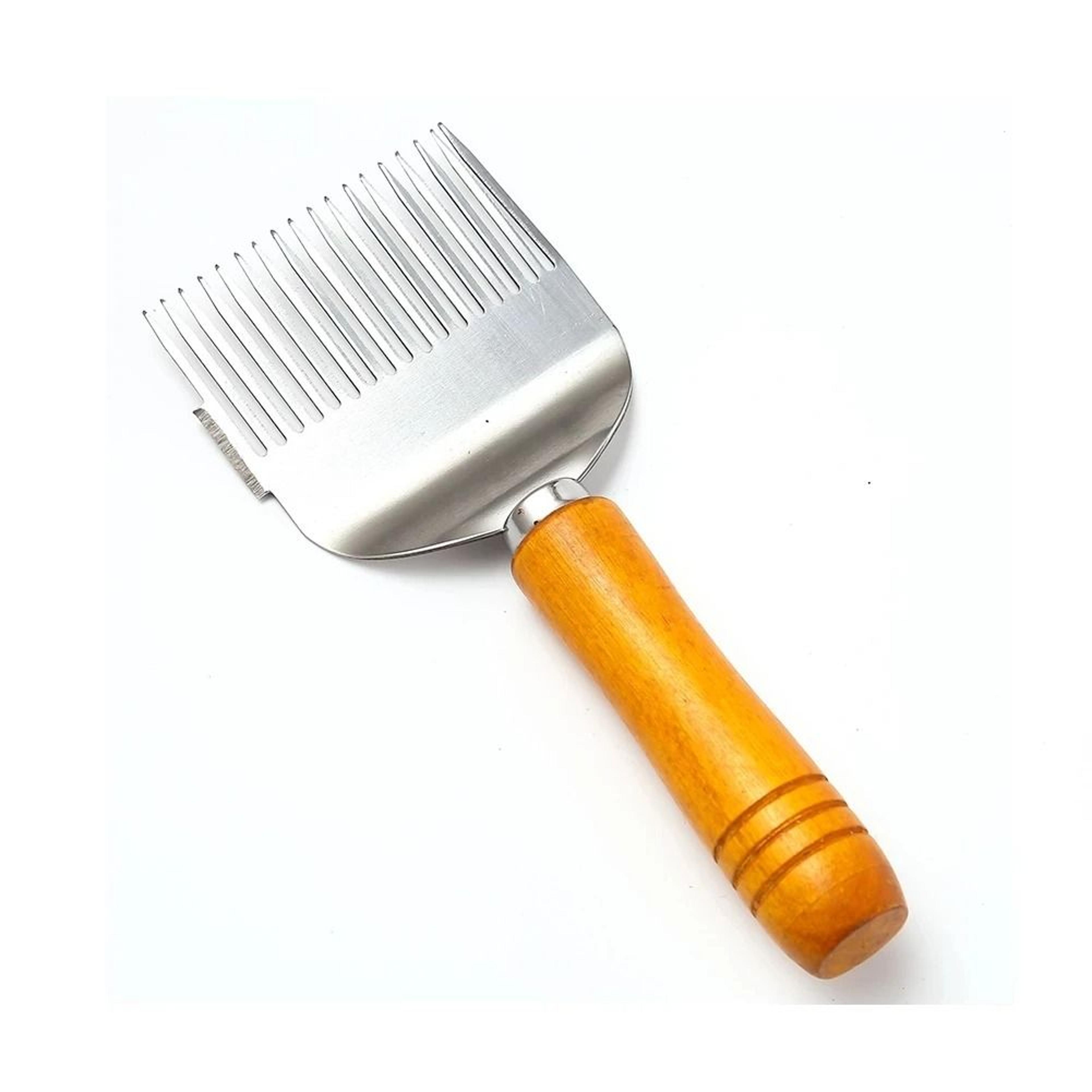 Beekeeper Honey Cutter Uncapping Fork Stainless Steel 17Root Needle Honey Knife 0