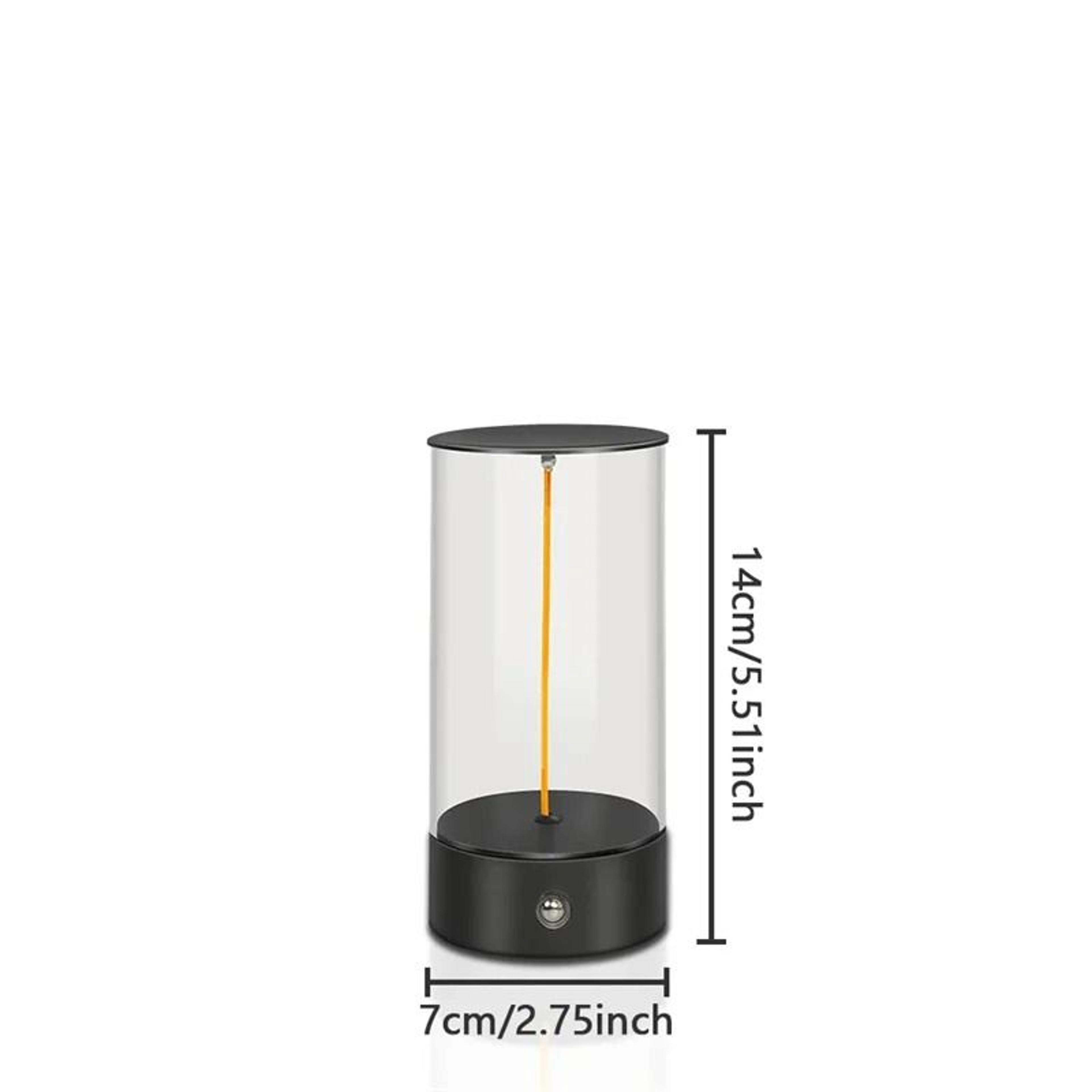 Minimalist Magnetic Cordless Desk Lamp Touch Control USB Rechargeable Nightstand Light 6