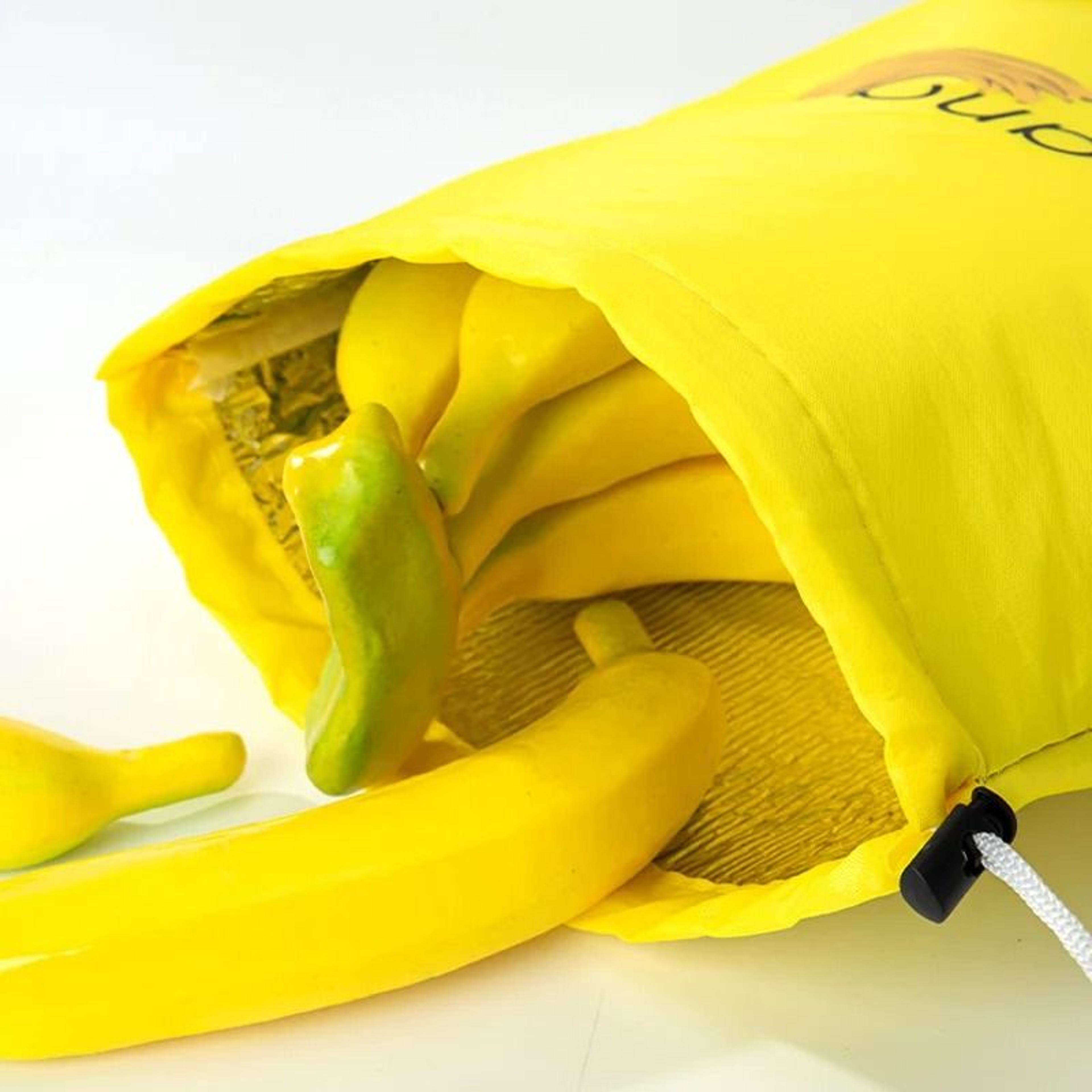 Durable Insulated Banana Storage Bag Freshkeep Fruit And Vegetable Bundle Pocket 2