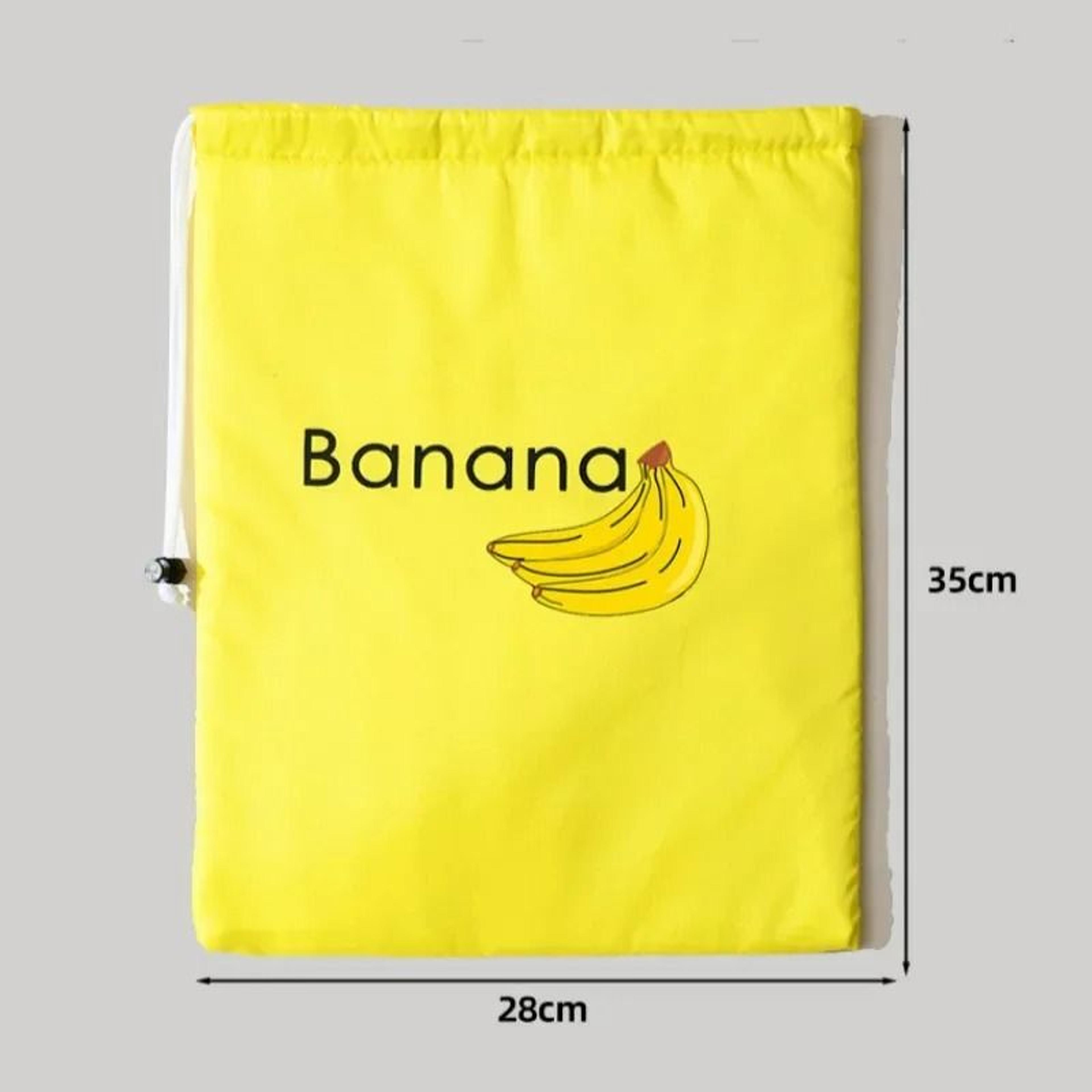 Durable Insulated Banana Storage Bag Freshkeep Fruit And Vegetable Bundle Pocket 5