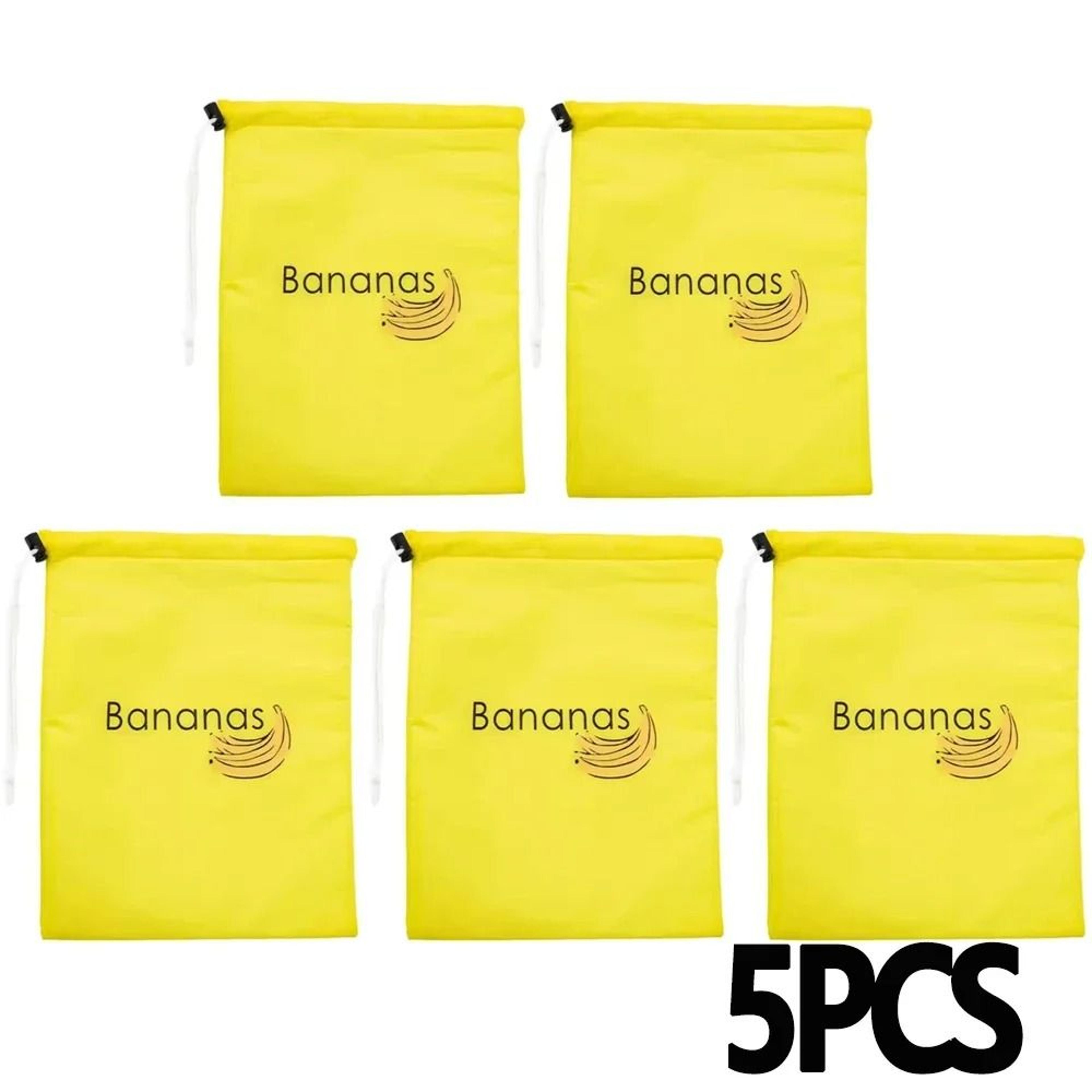 Durable Insulated Banana Storage Bag Freshkeep Fruit And Vegetable Bundle Pocket 7