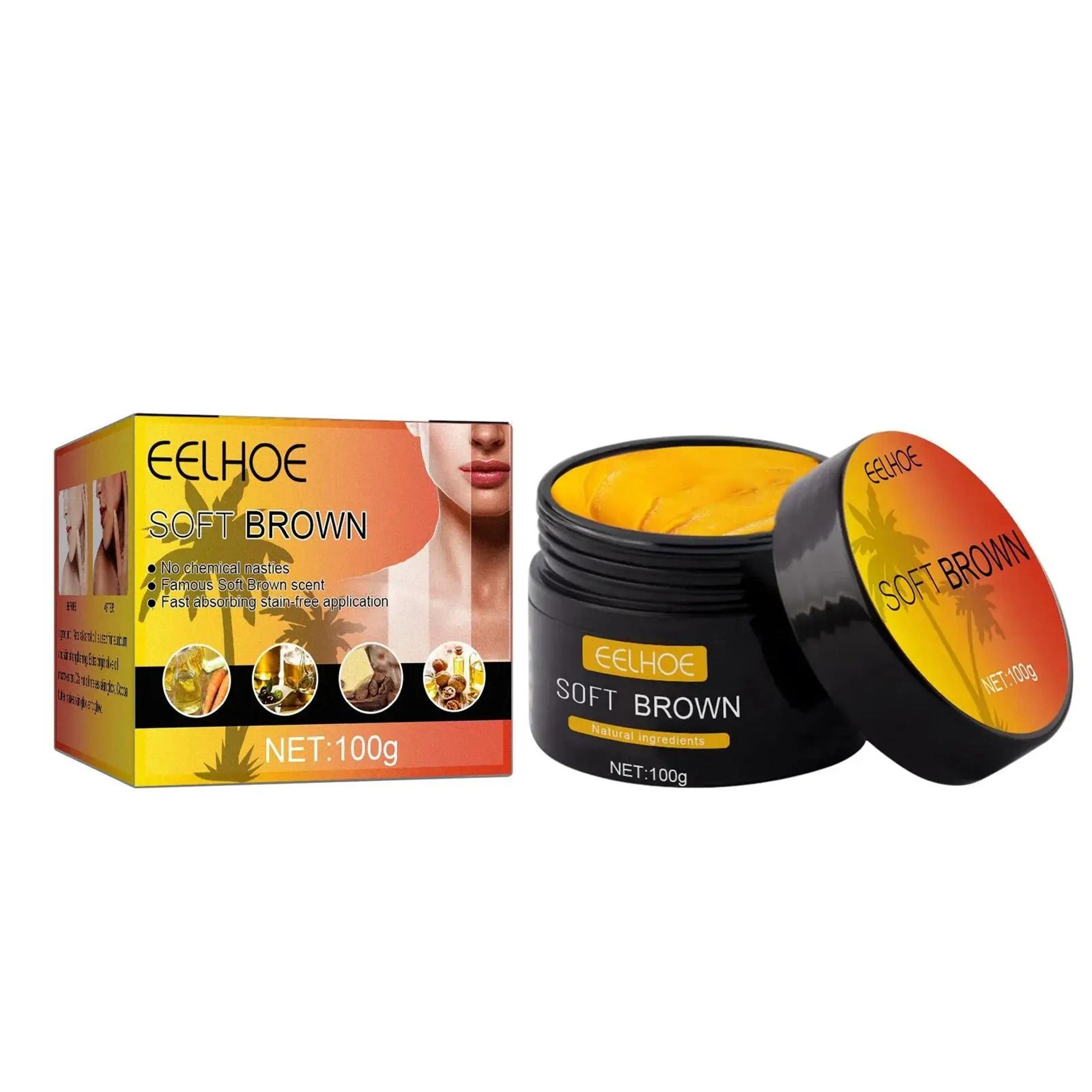 EELHOE Tanning Cream LongLasting Bronzer For Face And Body Nourishing Natural SelfTanning Lotion 1